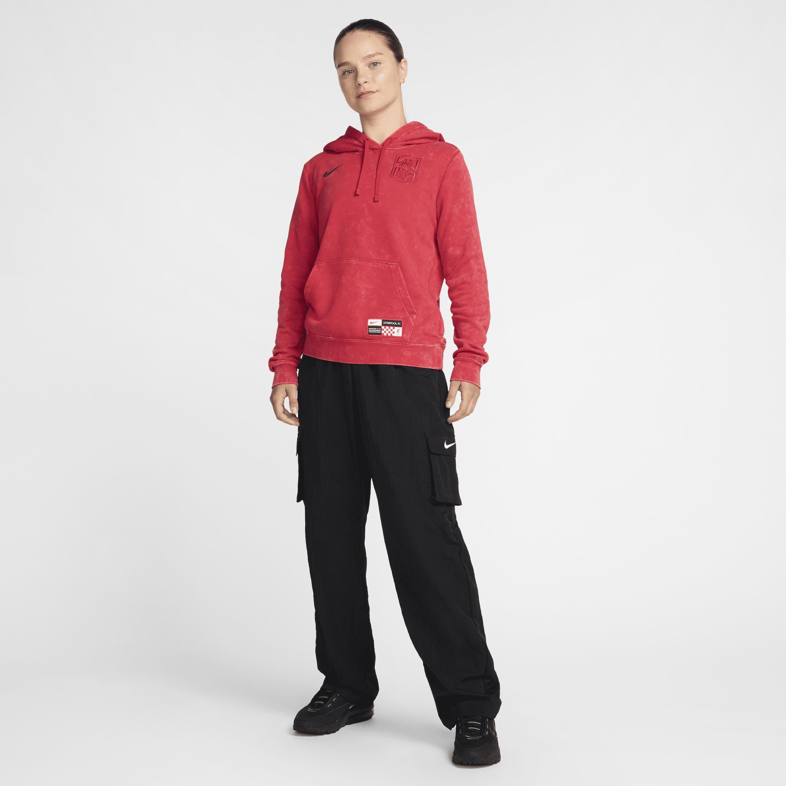 Liverpool FC Club Fleece Third Nike Women's Soccer Pullover Hoodie Product Image