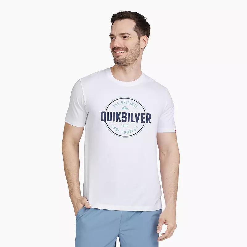 Men's Quiksilver Short Sleeve Graphic Tee, Size: XXL, Four Leaf Green Product Image