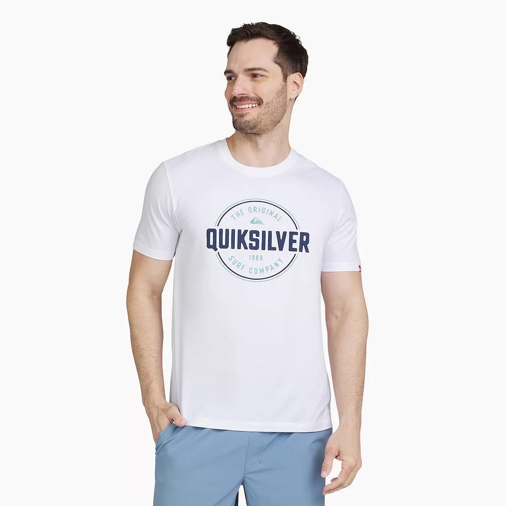 Men's Quiksilver Short Sleeve Graphic Tee, Size: XXL, Four Leaf Green Product Image