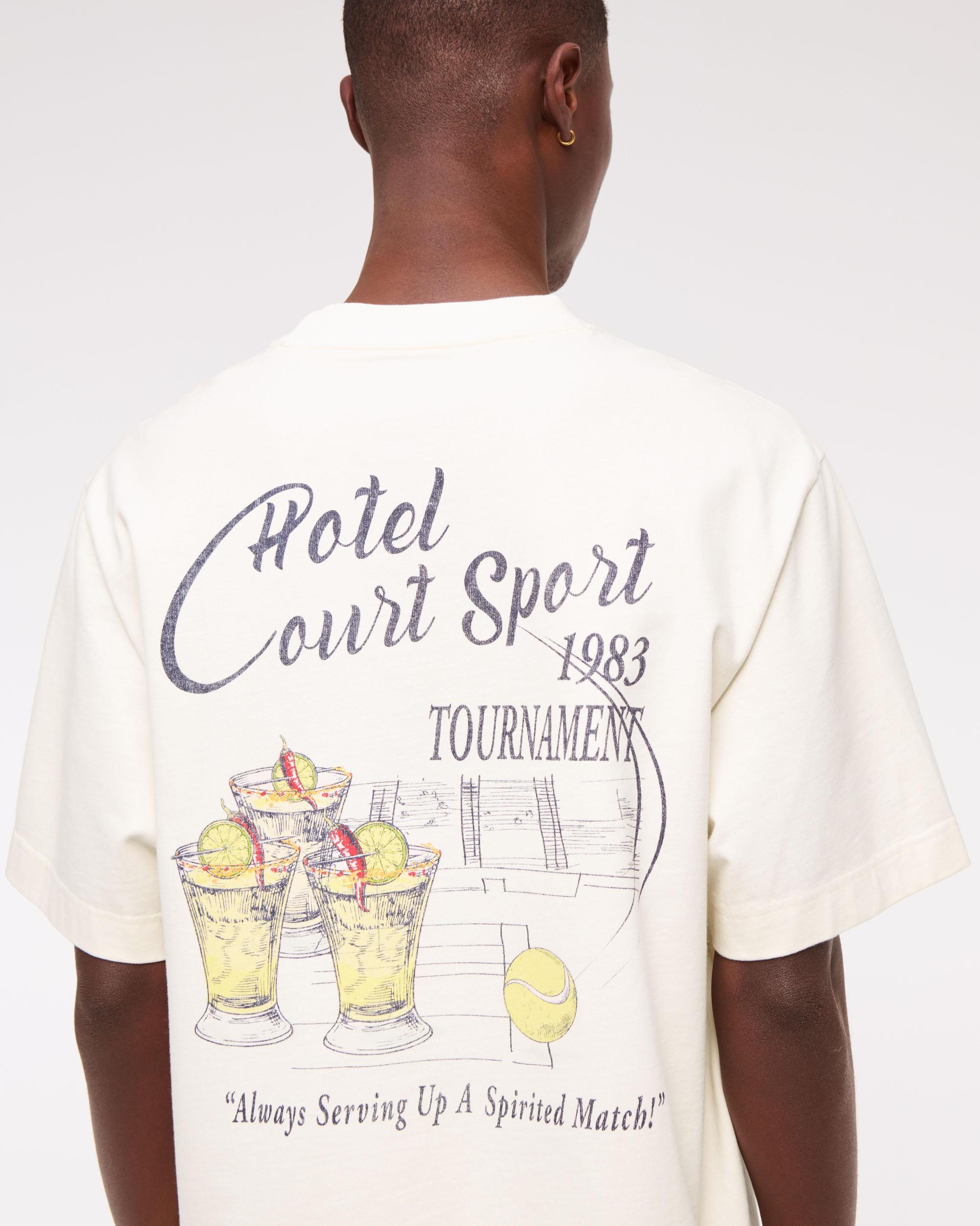 Premium Heavyweight Cropped Graphic Tee Product Image
