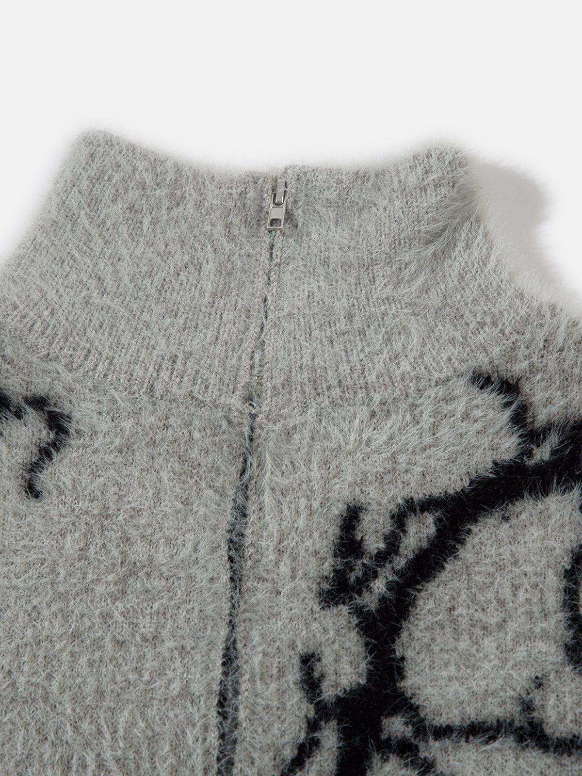 Aelfric Eden Lightning Thorny Graphic Cardigan Product Image