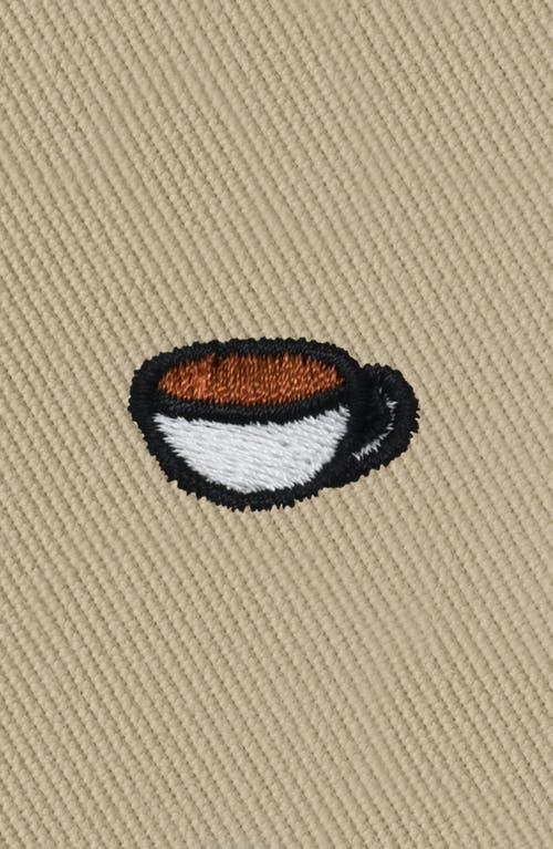 Dalix Womens Lil Coffee Cotton Bucket Hat in Sesame Beige at Nordstrom, Size Small Product Image