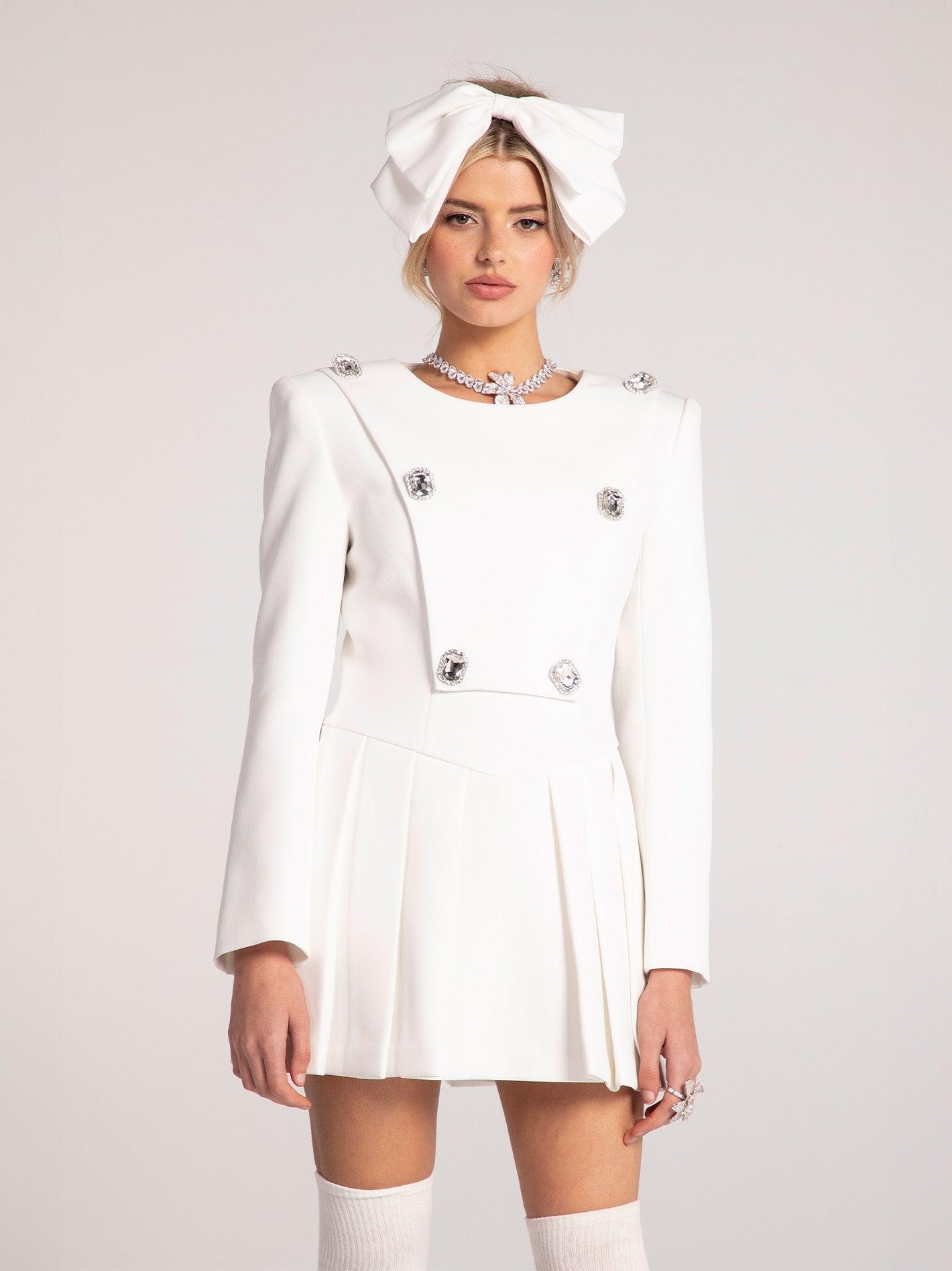 Remi Dress (White) (Final Sale) Product Image