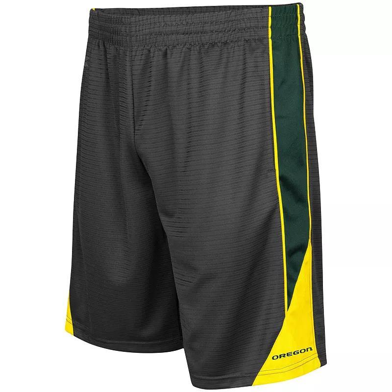 Mens Colosseum Charcoal Oregon Ducks Turnover Team Shorts Product Image