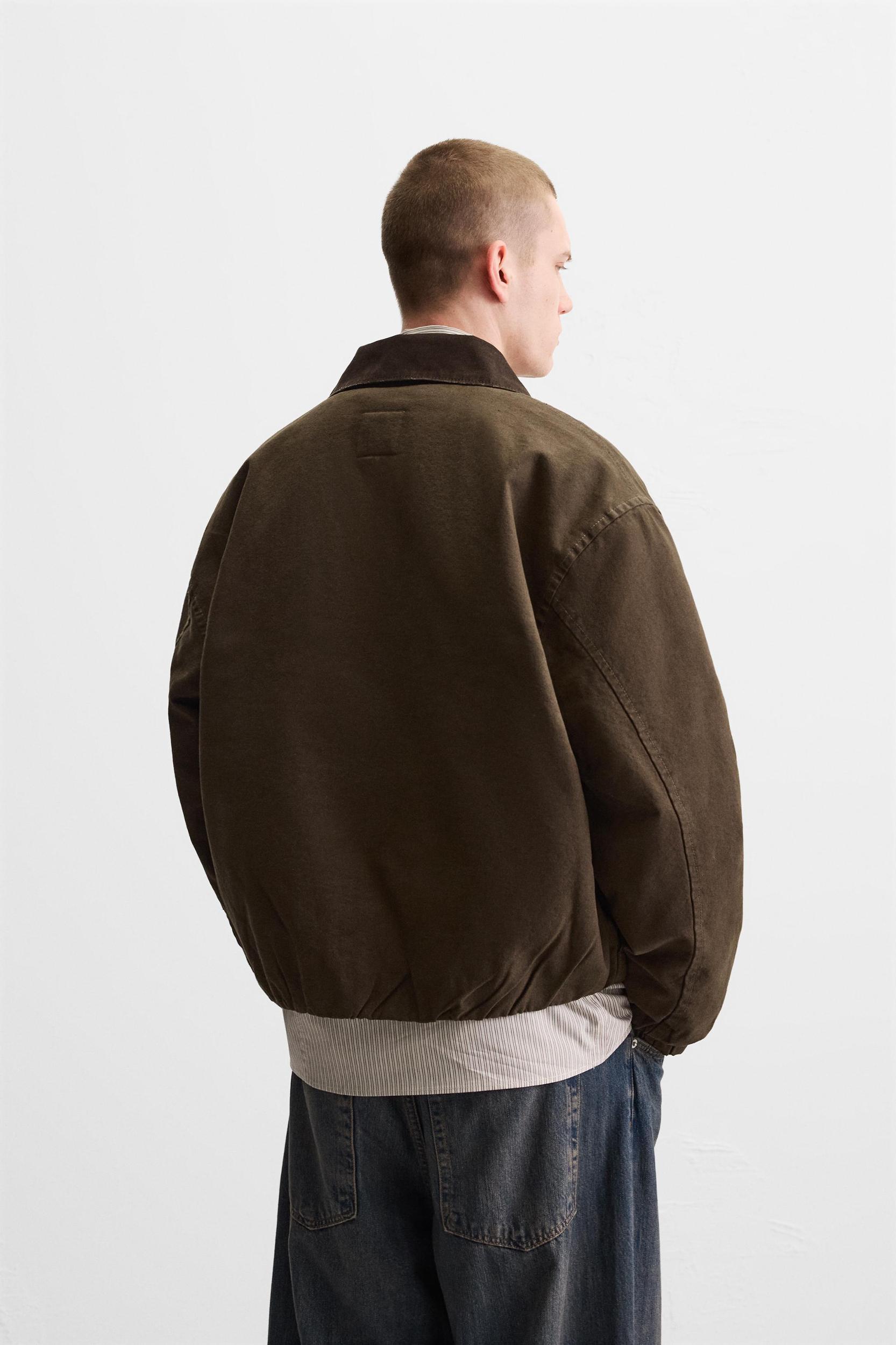MIXED COLLAR JACKET Product Image