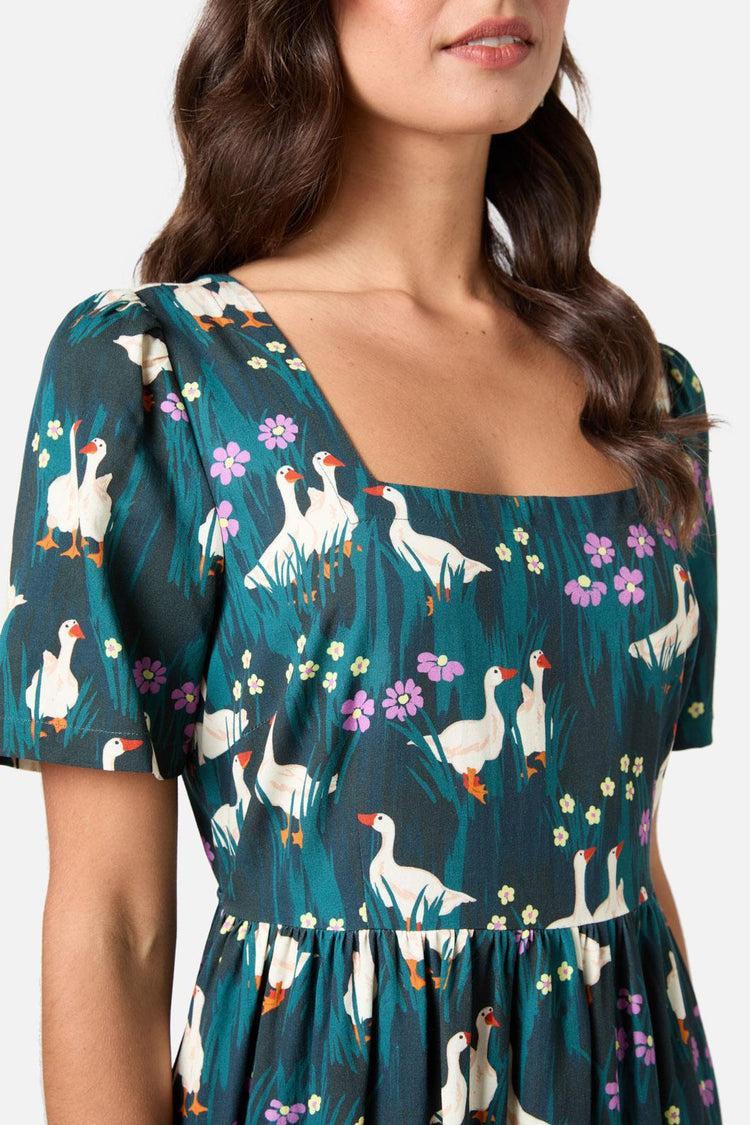 Lucy Goosey Midi Dress Product Image