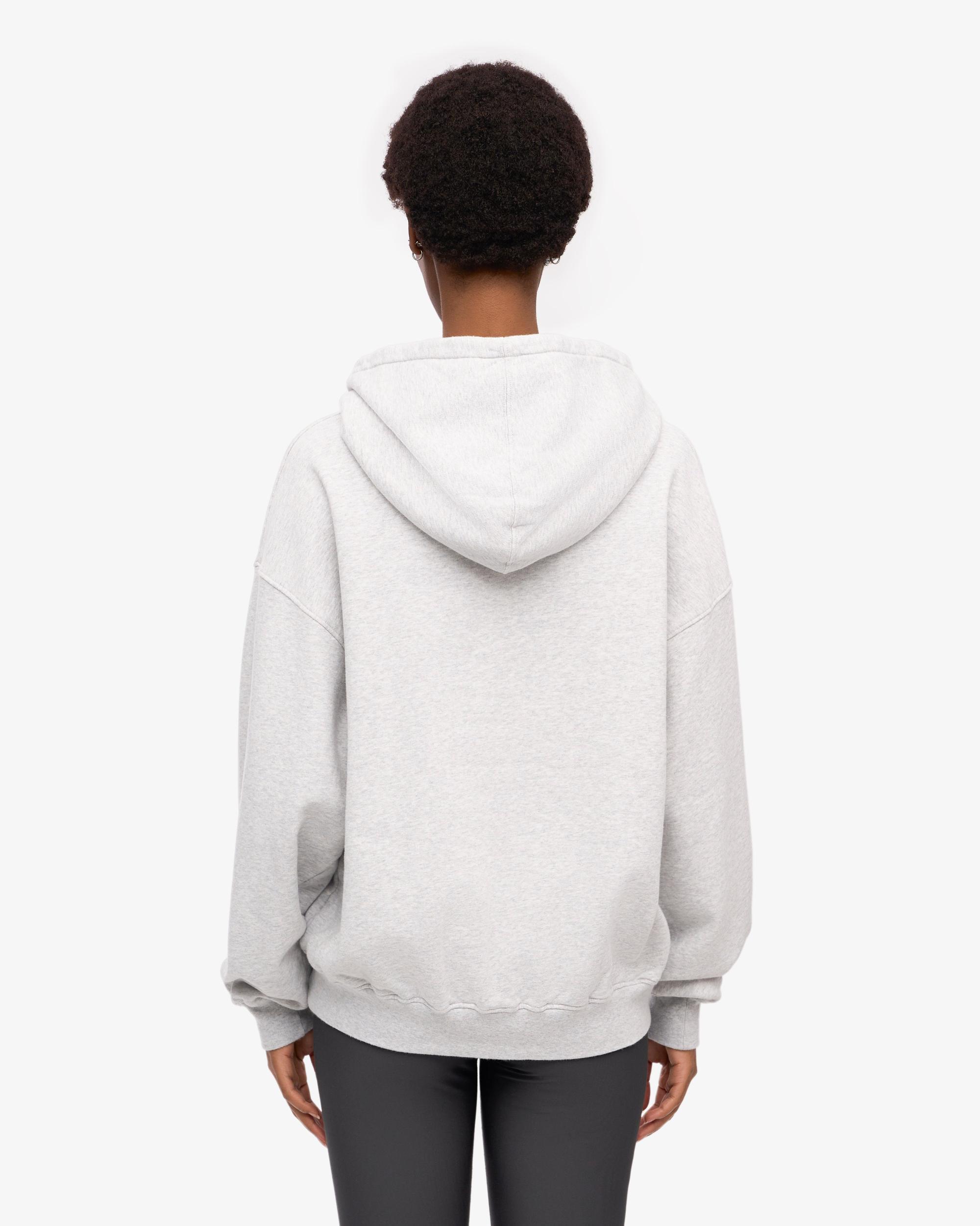 Organic Oversized Hood - Snow Melange Product Image