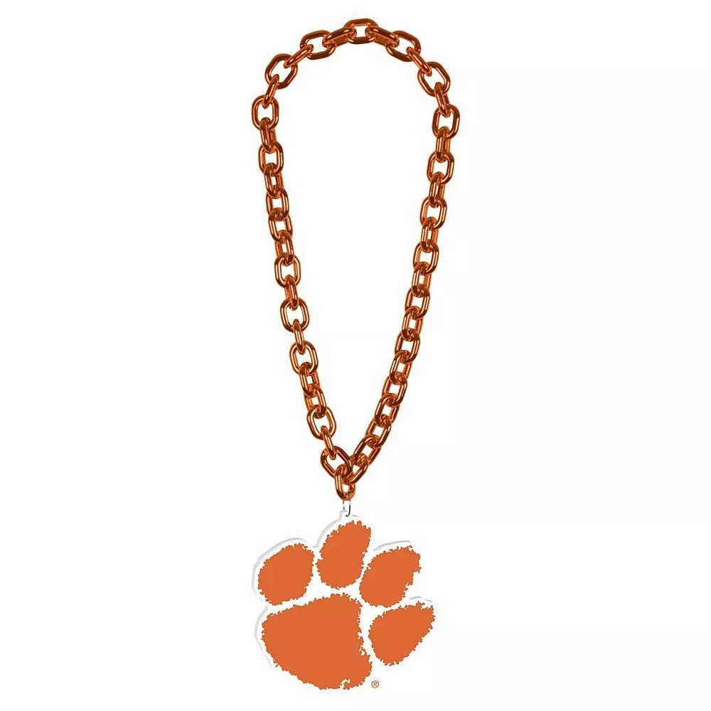 WinCraft Clemson Tigers Big Chain Logo Necklace, Men's, Team Product Image