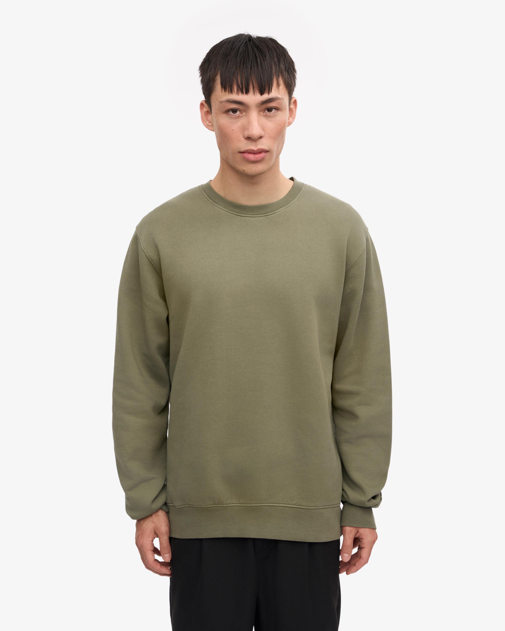 Classic Organic Crew - Dusty Olive Product Image