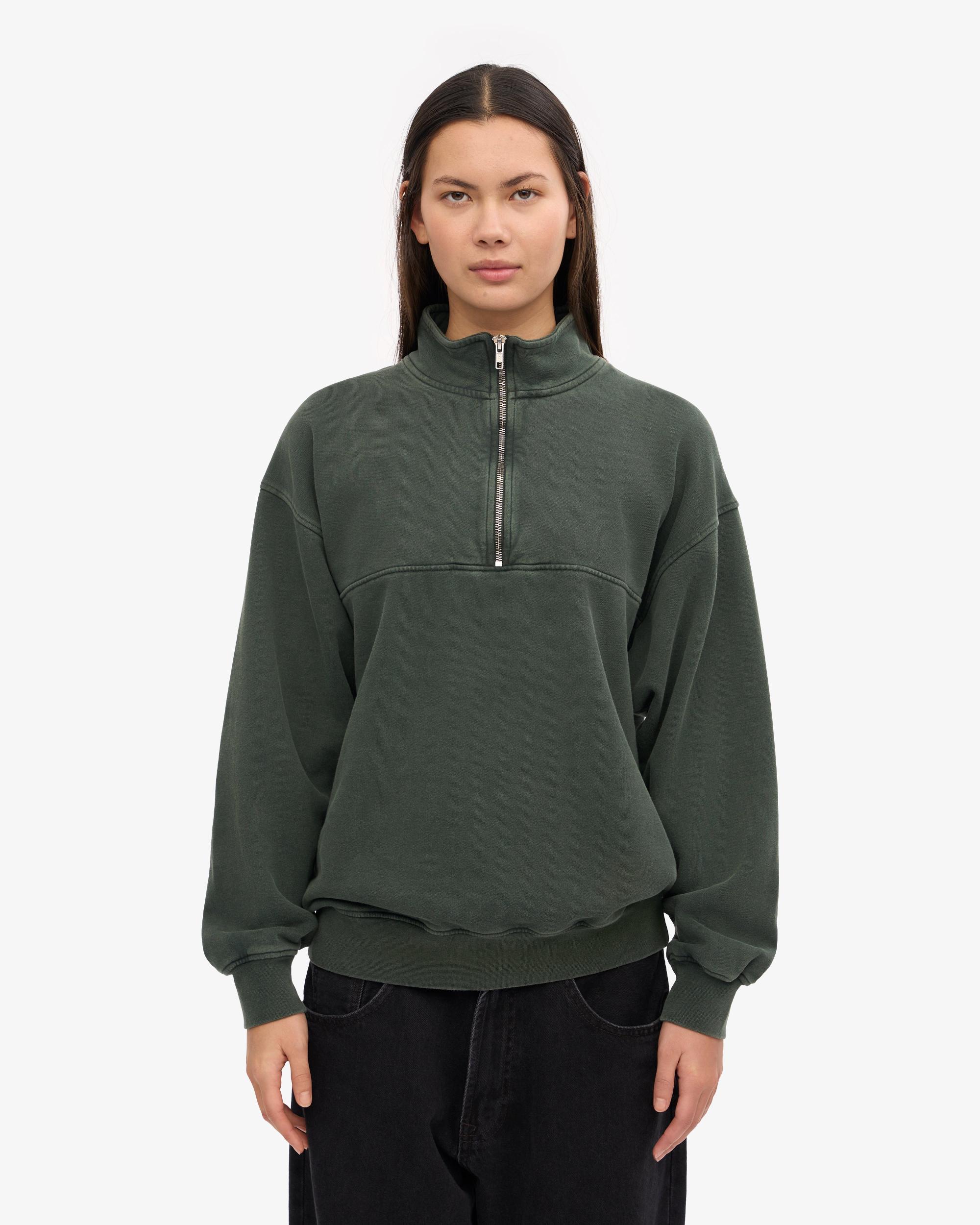 Organic Quarter Zip - Midnight Forest Product Image