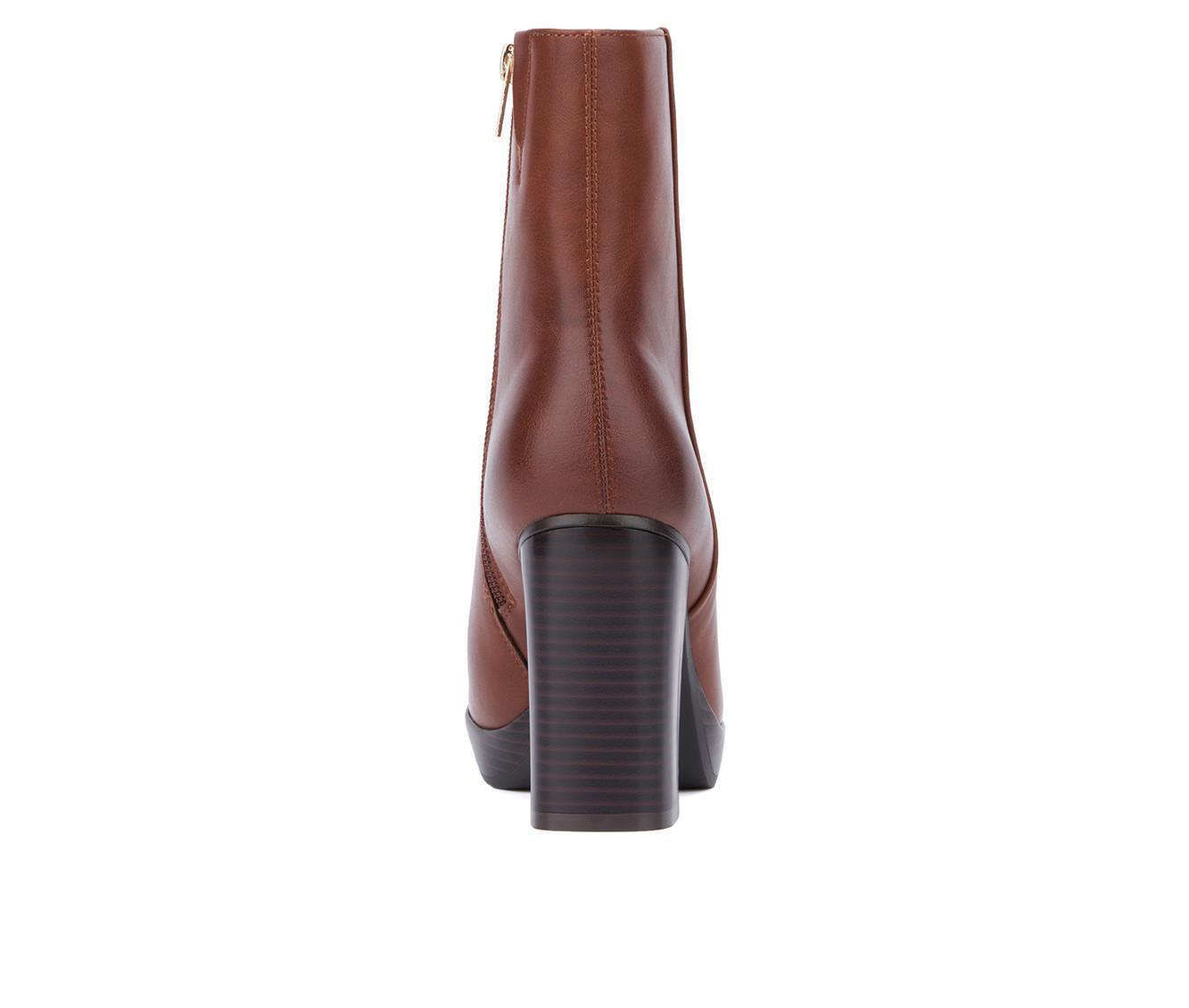 Women's New York and Company Fay Block Heel Booties Product Image