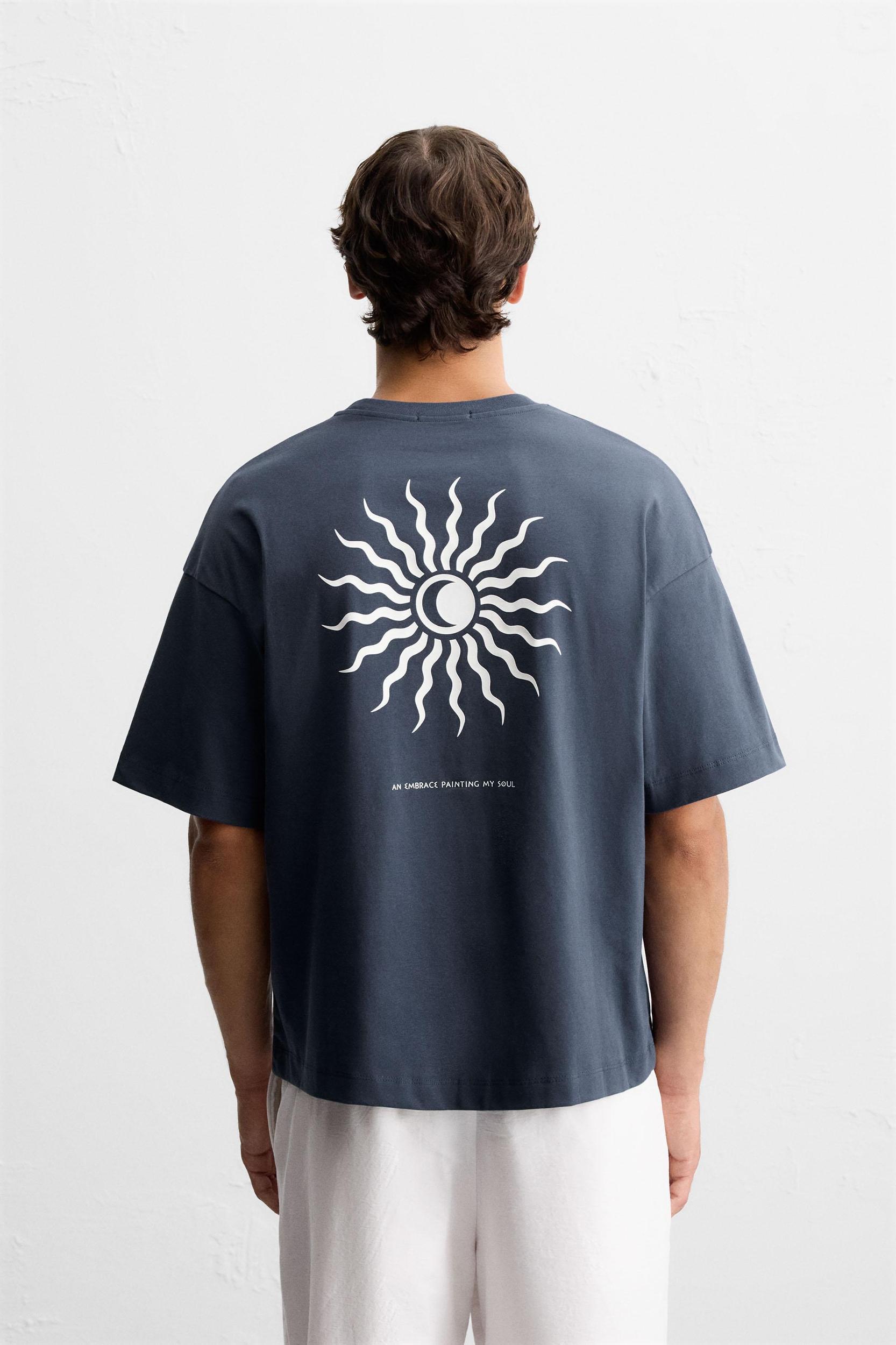 SUN PRINT T-SHIRT Product Image