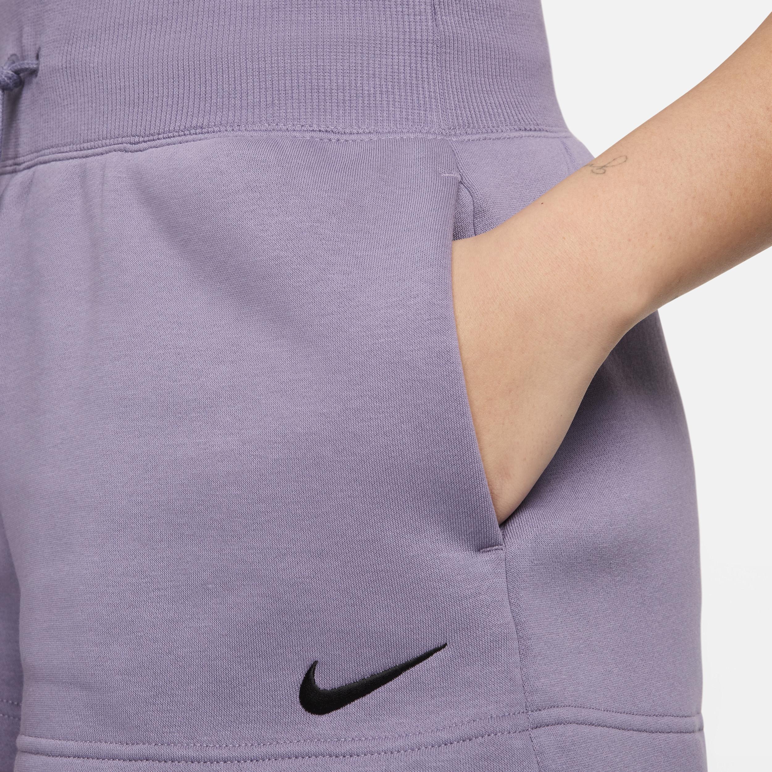 Nike Womens Sportswear Phoenix Fleece High-Waisted Loose Shorts Product Image