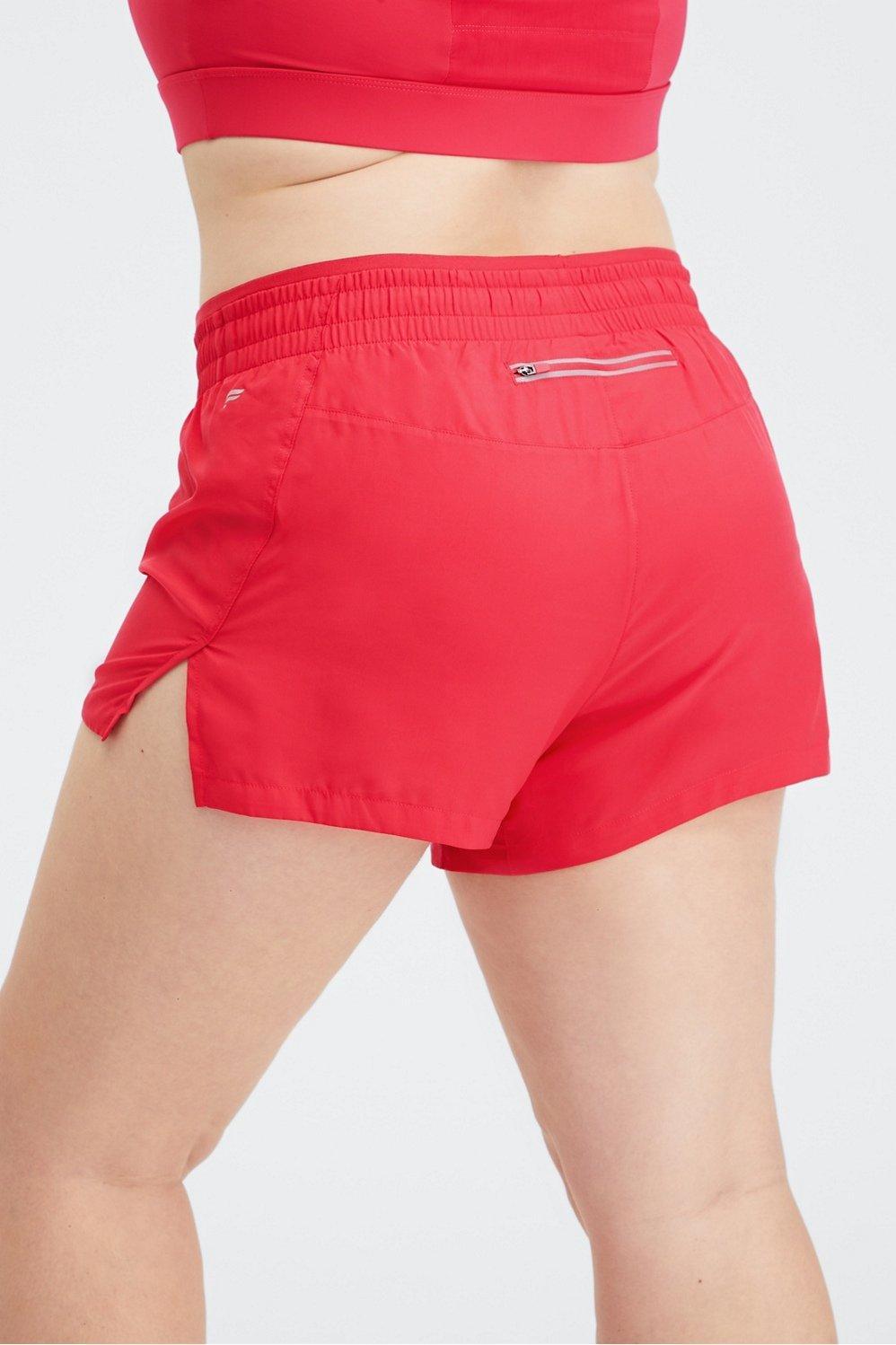 Fabletics Breathe Run Short Womens pink Size XL Product Image