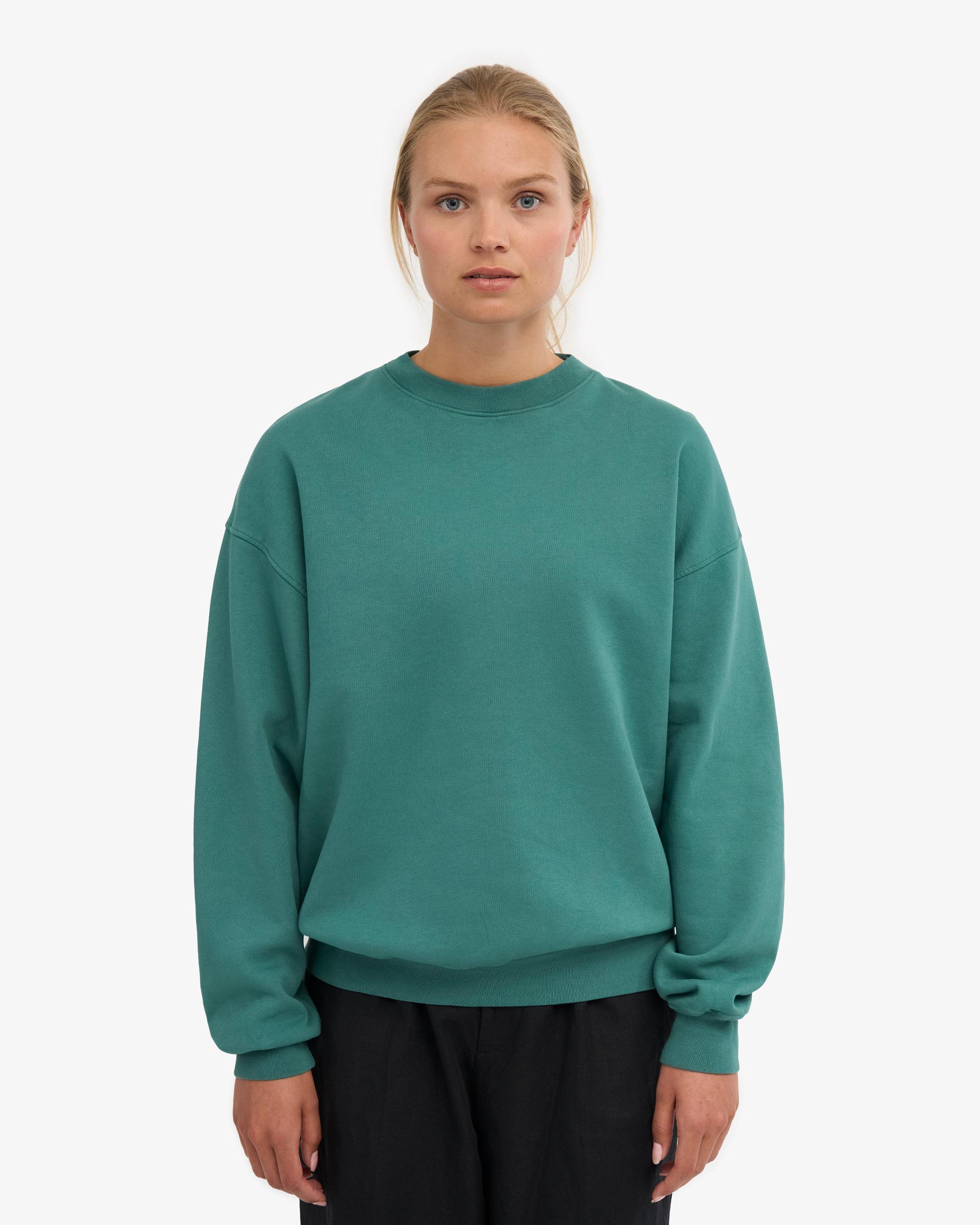 Organic Oversized Crew - Sunny Orange Product Image