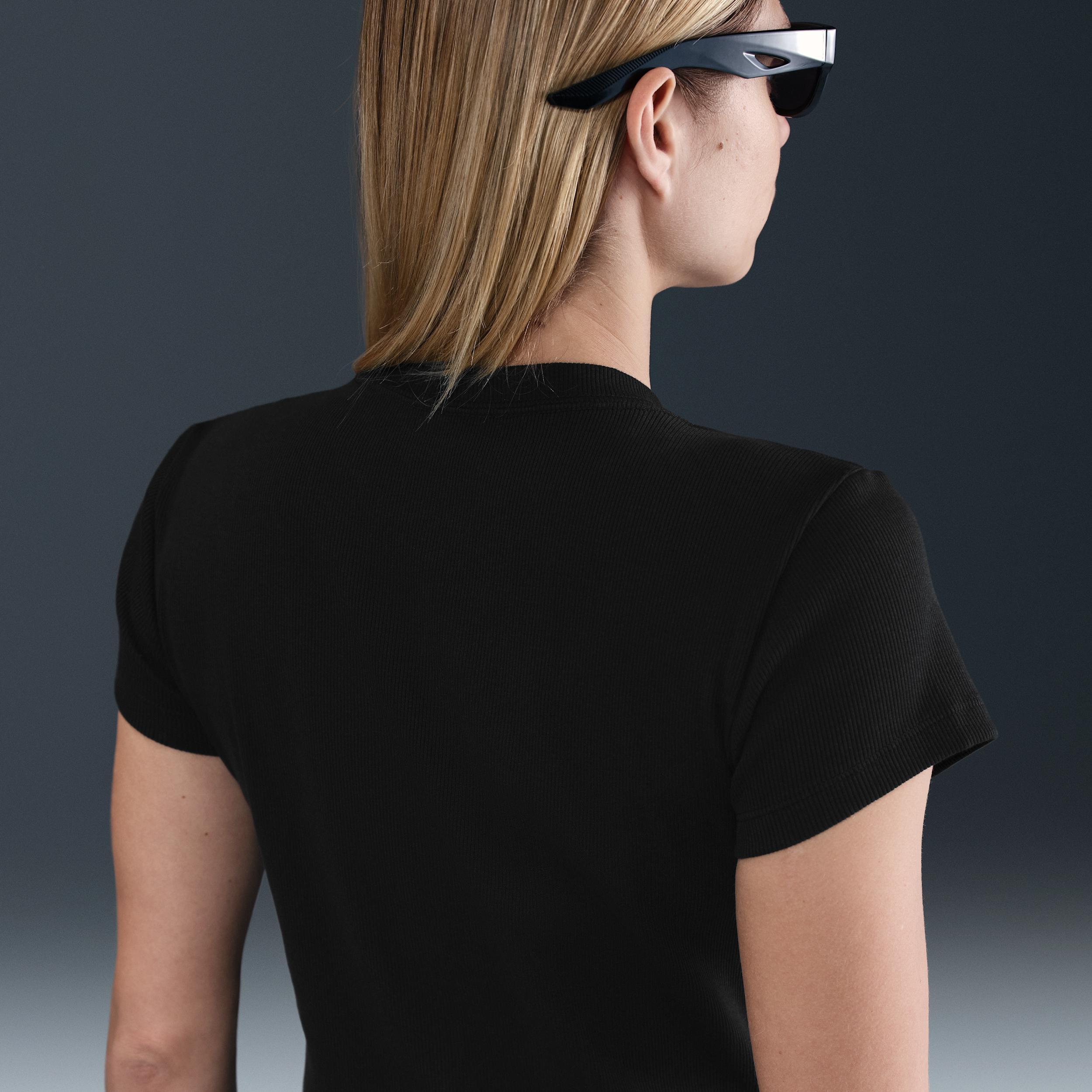 Women's Nike Sportswear Tight Ribbed Short-Sleeve T-Shirt Product Image