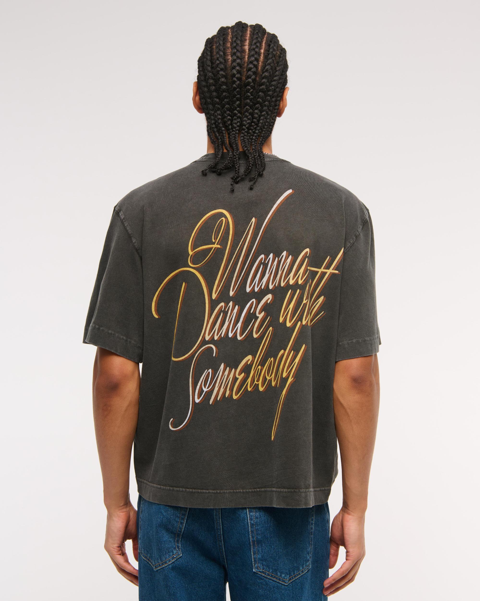 Cropped Whitney Houston Graphic Tee Product Image