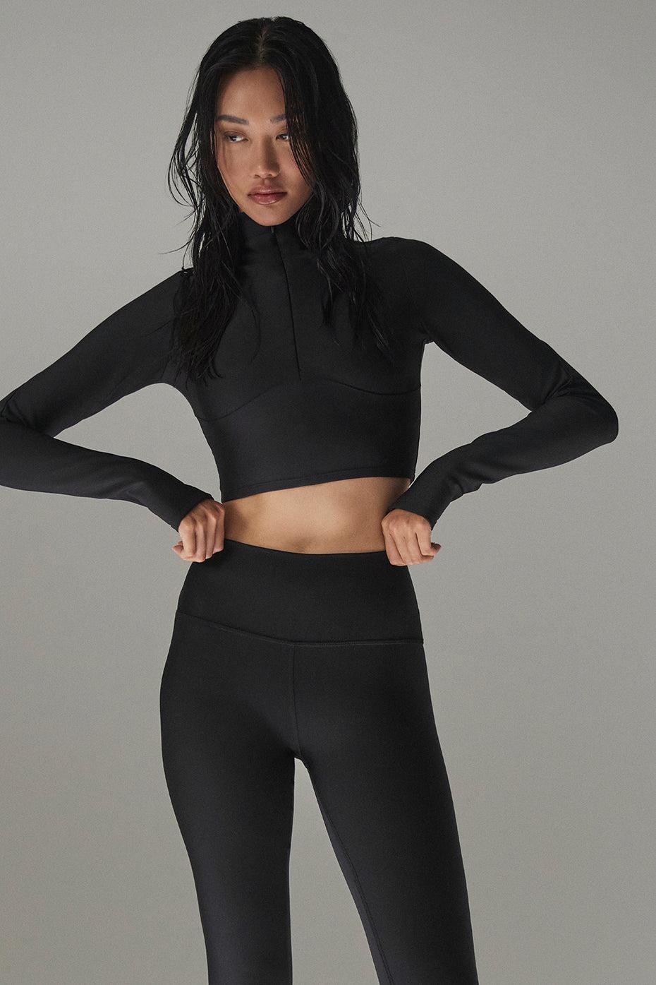 Airlift Winter Warm Ski Time Long Sleeve - Black Product Image
