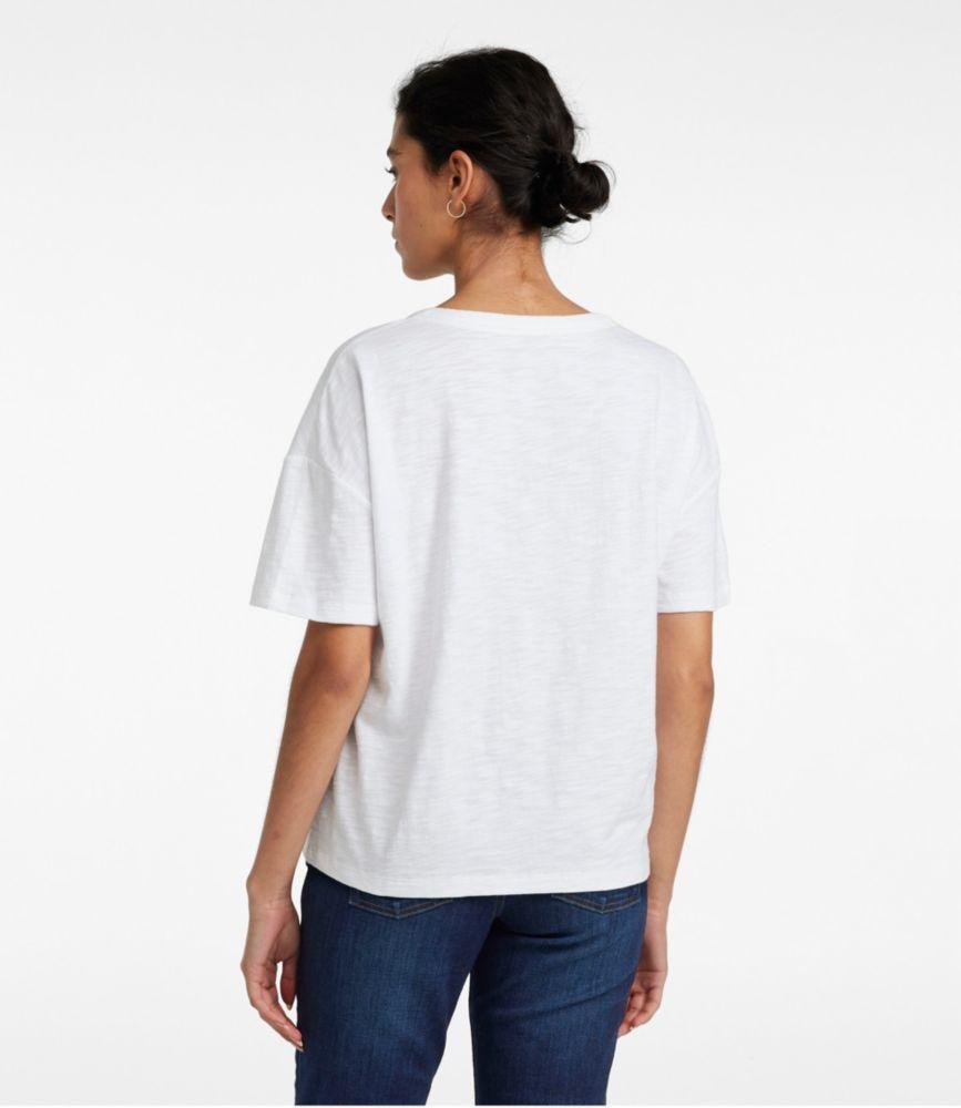 
                            Women's Signature Slub Tee, Short-Sleeve Henley
                         Product Image