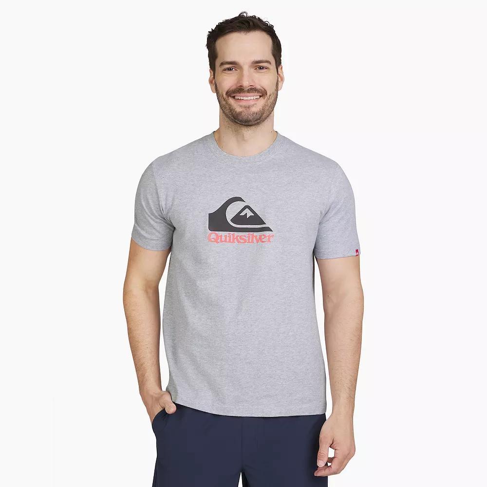 Men's Quiksilver Short Sleeve Graphic Tee, Size: Large, Blue Box Product Image