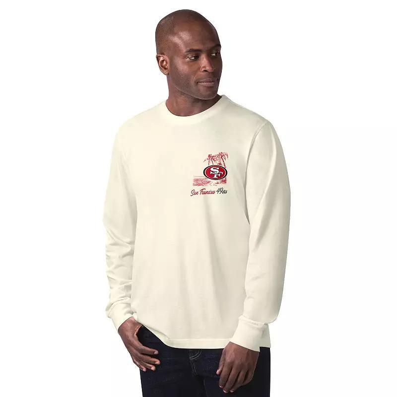 Men's Margaritaville Gray Las Vegas Raiders It's Five O'Clock Somewhere Long Sleeve T-Shirt, Size: Large, Lvr Grey Product Image