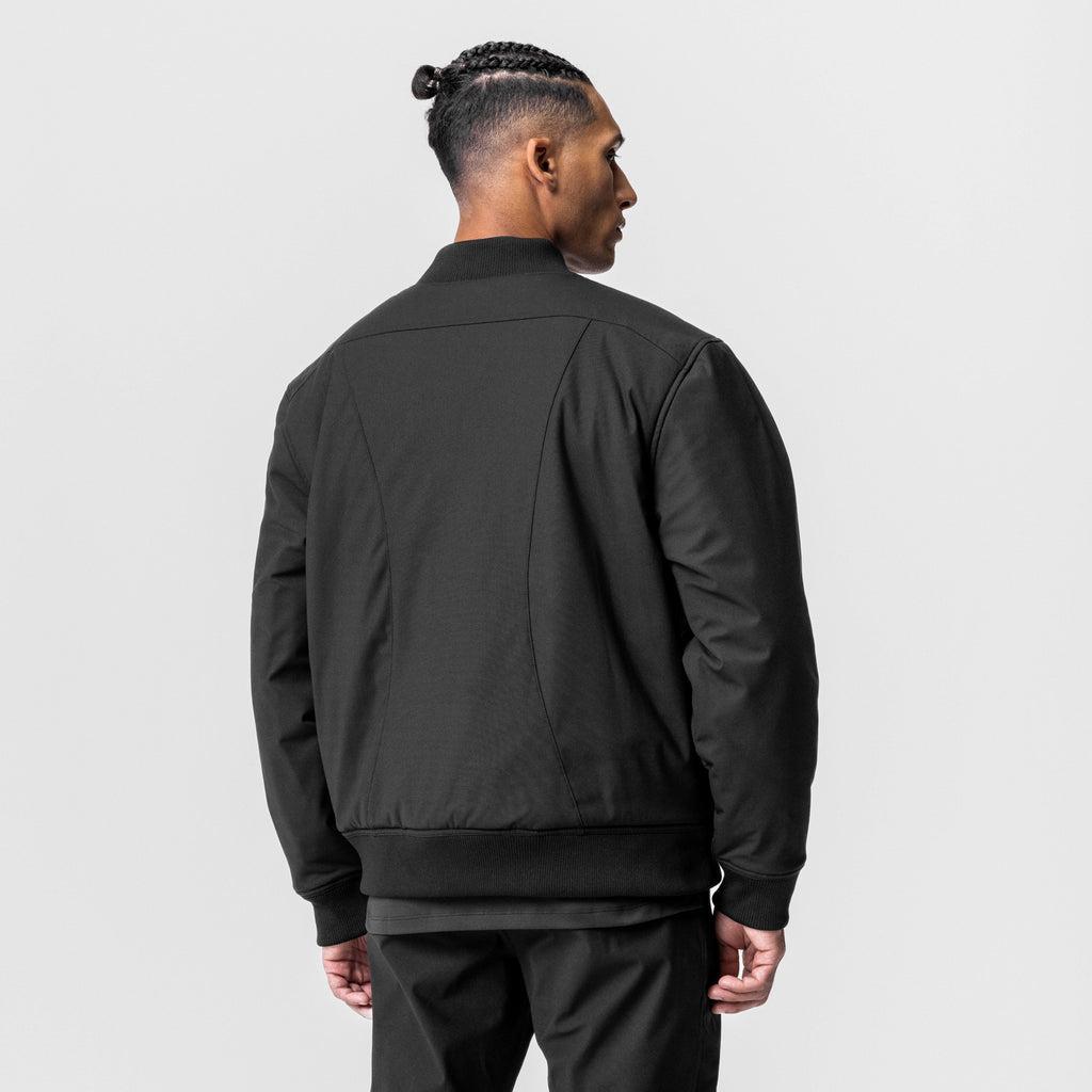 0677. Kinterra™ Weatherproof Bomber Jacket - Black Product Image