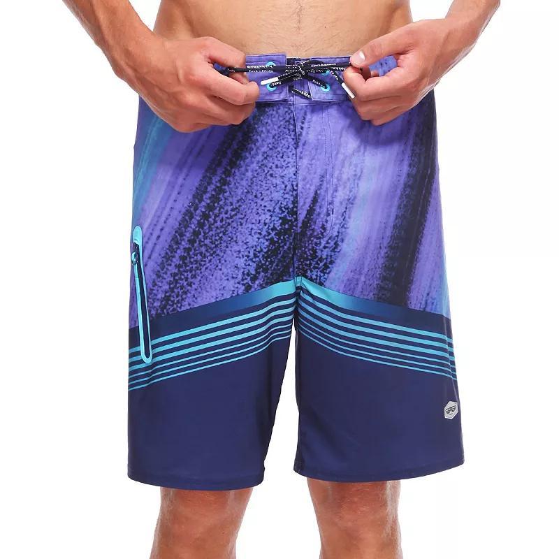 Men's Rokka&Rolla 9" Board Shorts, Size: 45, Blue Product Image