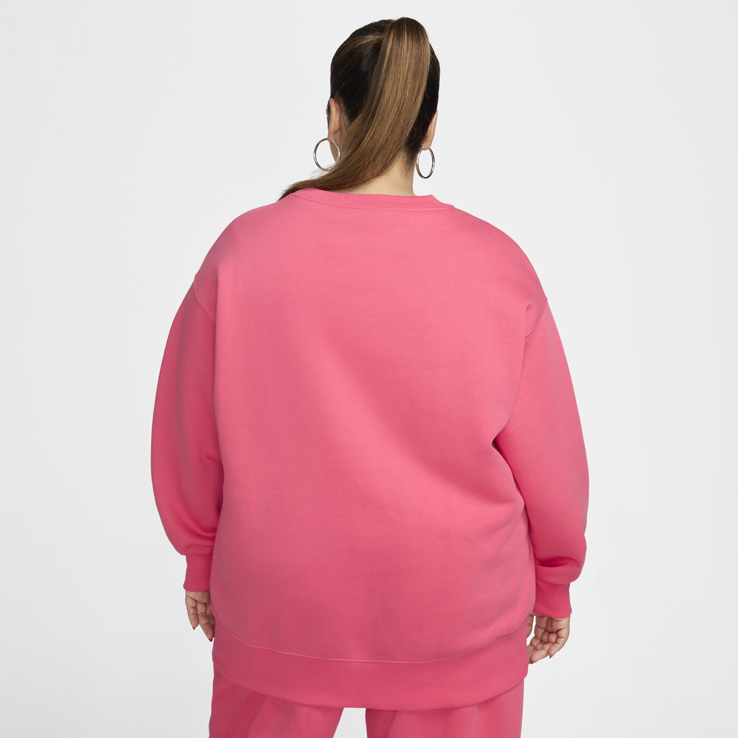 Nike Sportswear Phoenix Fleece Women's Oversized Crew-Neck Sweatshirt (Plus Size) Product Image