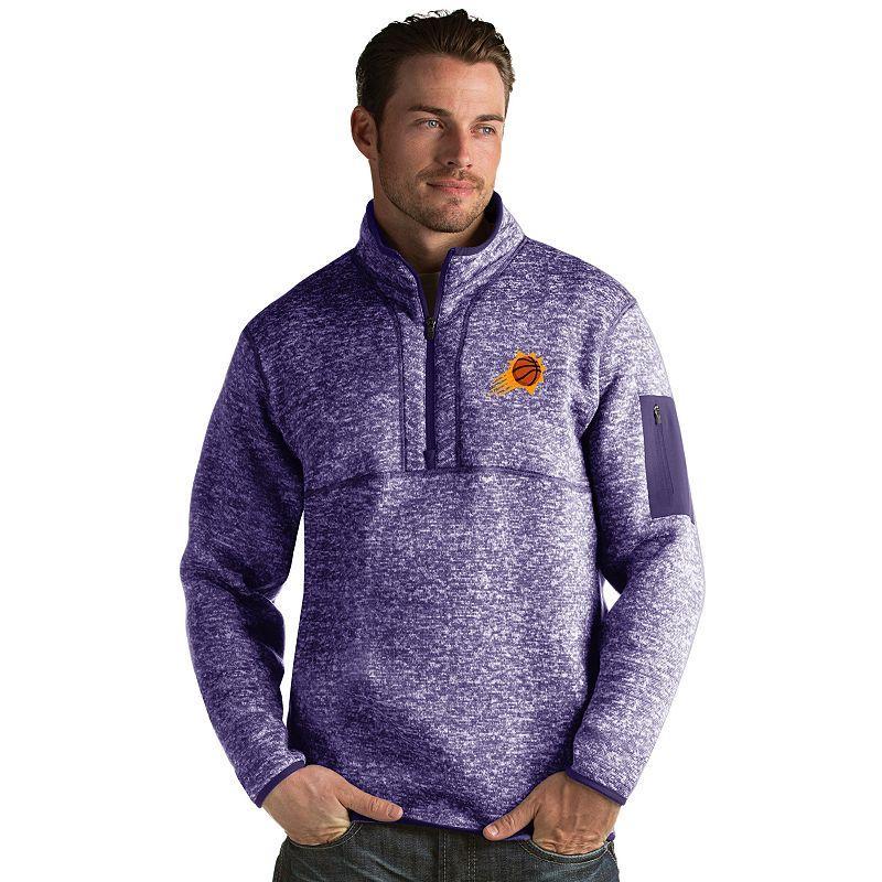Mens Antigua Washington Wizards Fortune Pullover Wiz Light Gray Grey Product Image