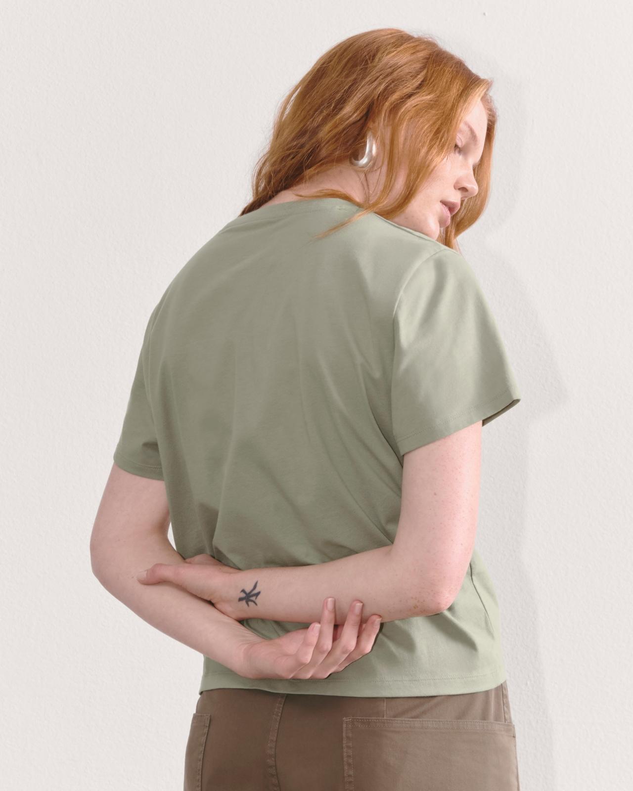 Womens Box-Cut T-Shirt in Essential Cotton by Everlane Product Image