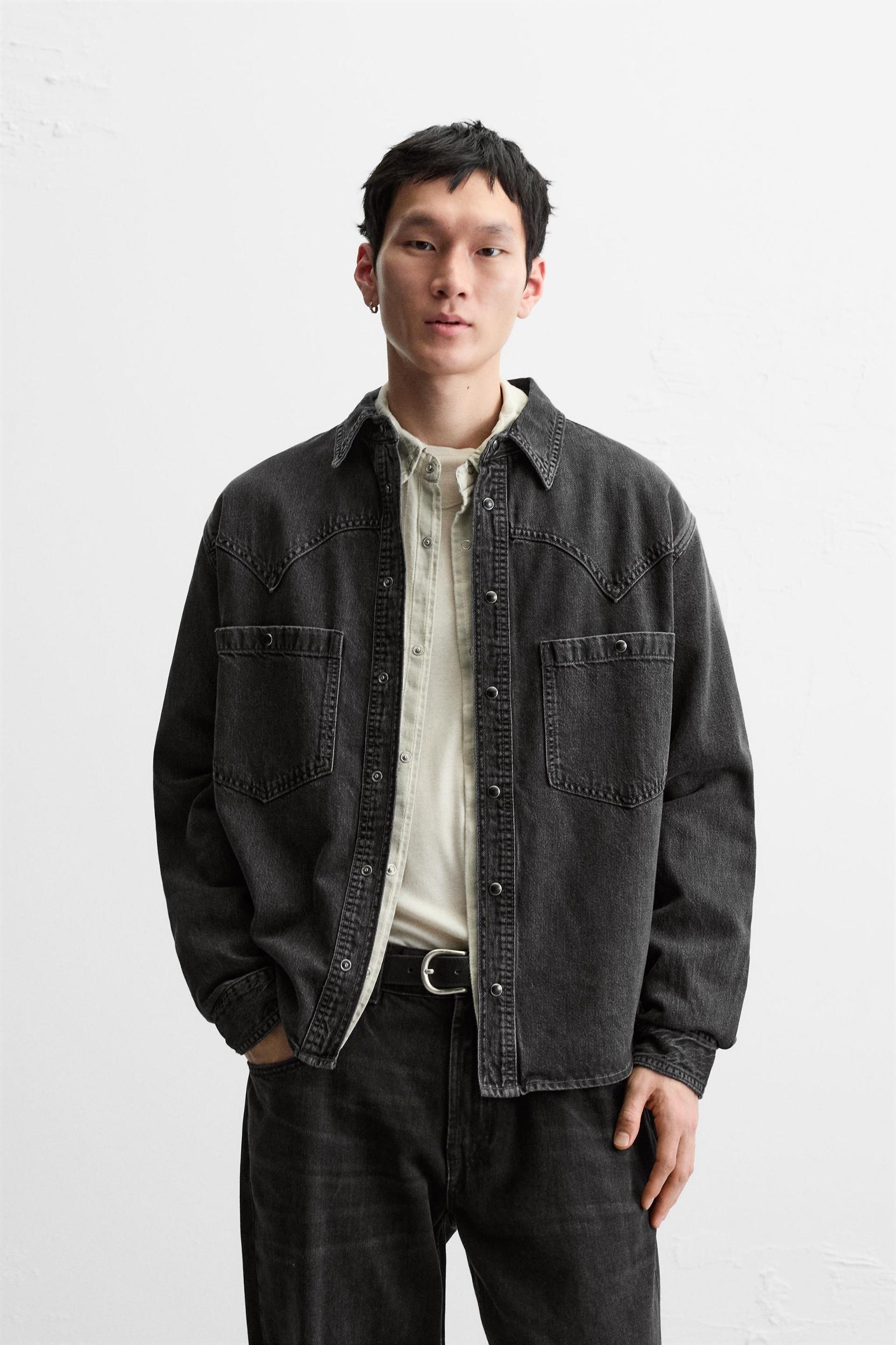 DENIM WESTERN SHIRT Product Image