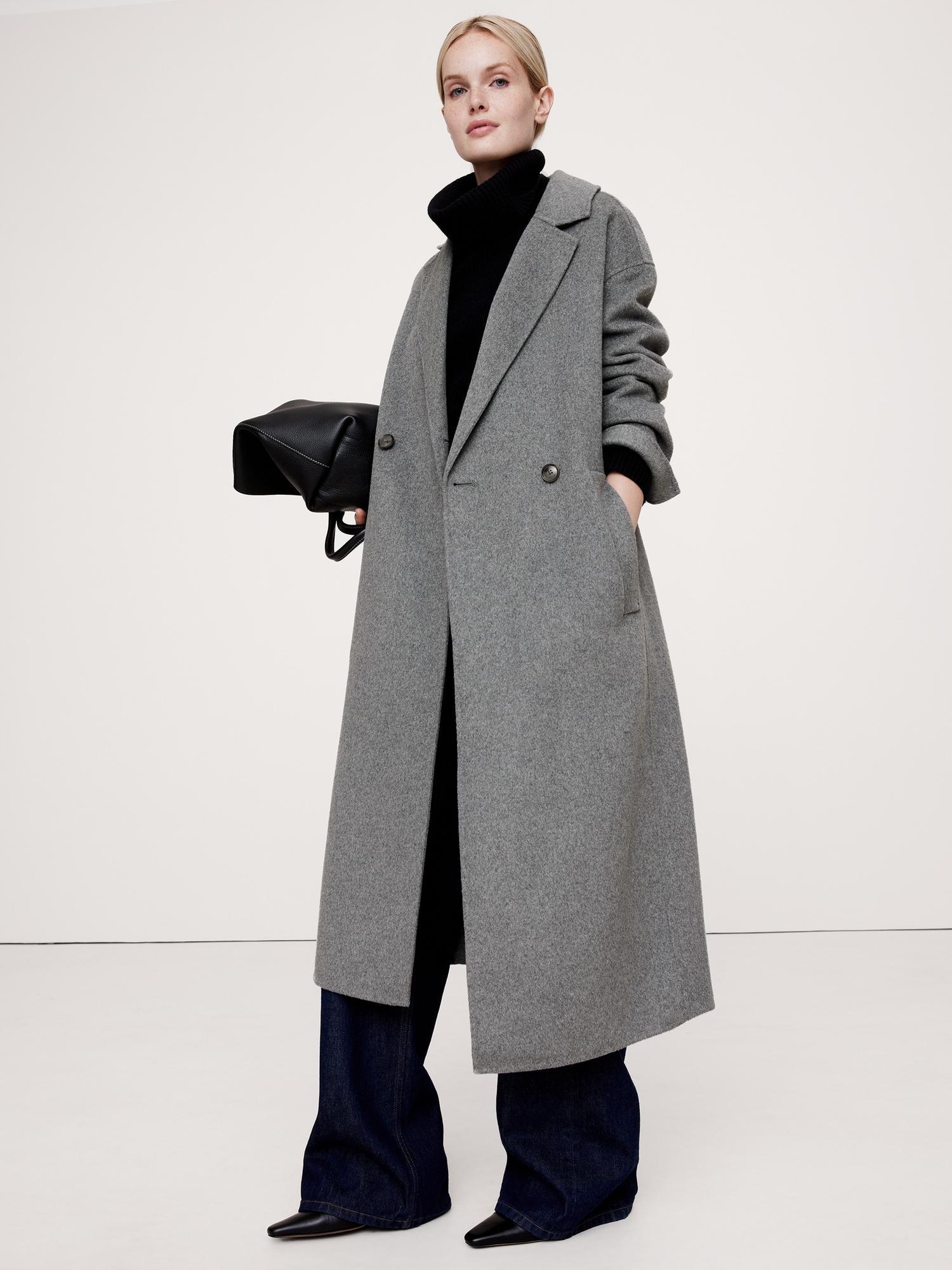 Double-Faced Wrap Coat Product Image