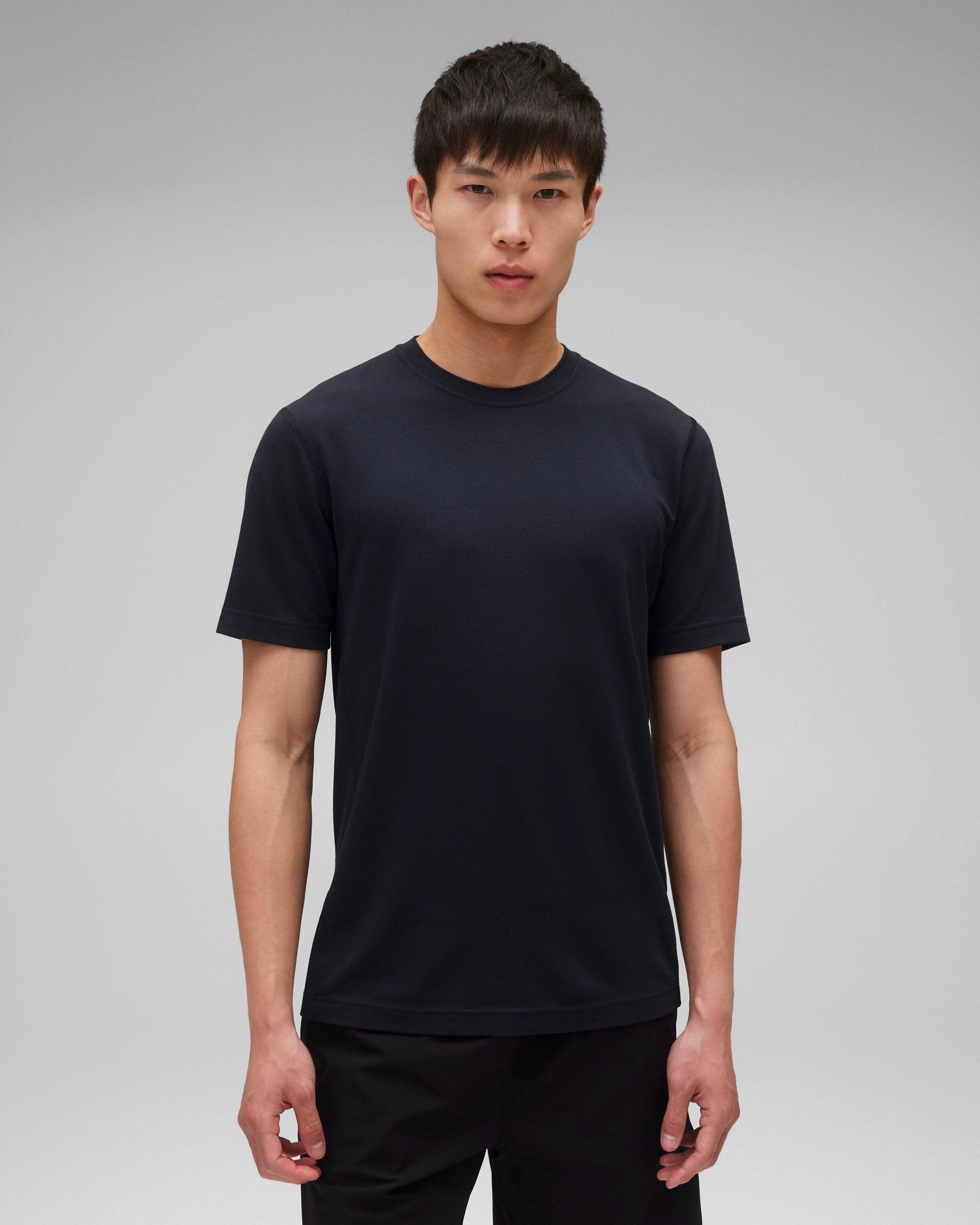 Quick Dry Pique Playoff Standard T-Shirt Male Product Image