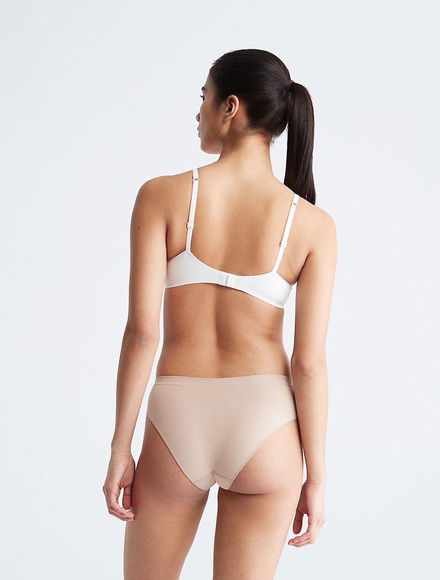 Calvin Klein Womens Bonded Flex Bikini - Grey Product Image