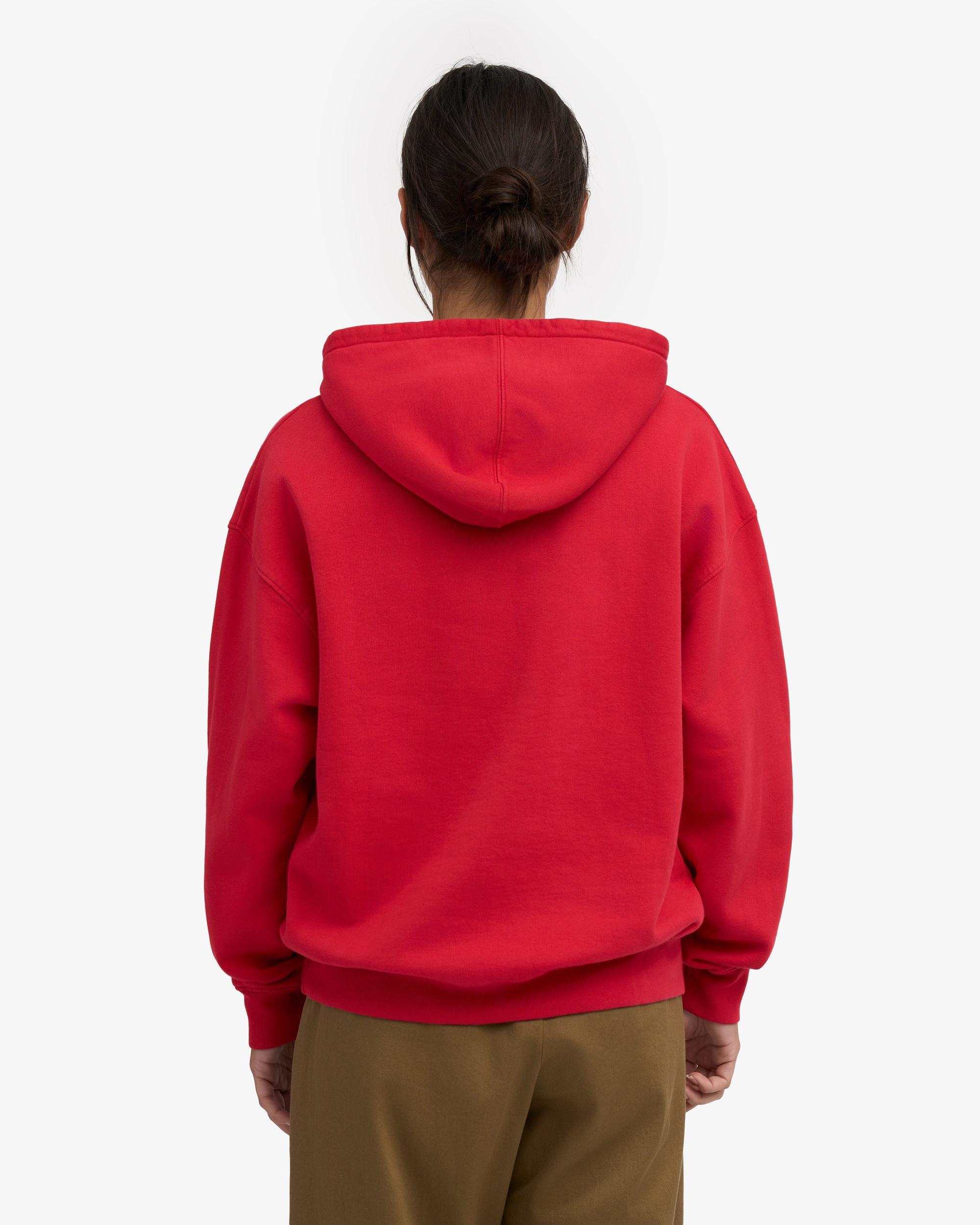 Organic Oversized Hood - Hunter Green Product Image