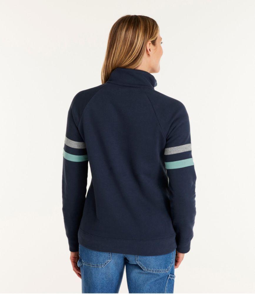 
                            Women's L.L.Bean 1912 Sweatshirt, Quarter-Zip Colorblock
                         Product Image