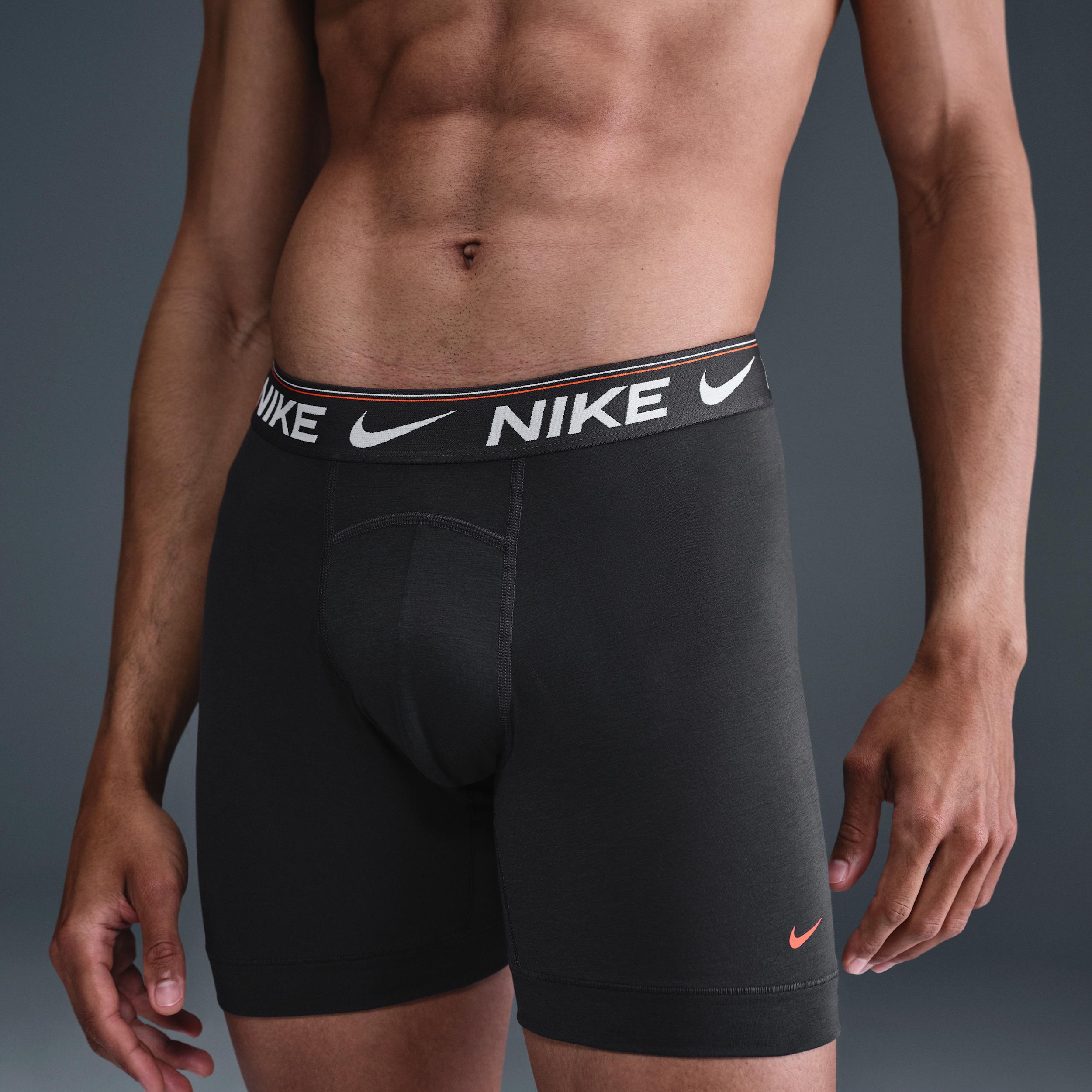 Nike Men's Dri-FIT Ultra Comfort Boxer Briefs (3-Pack) Product Image