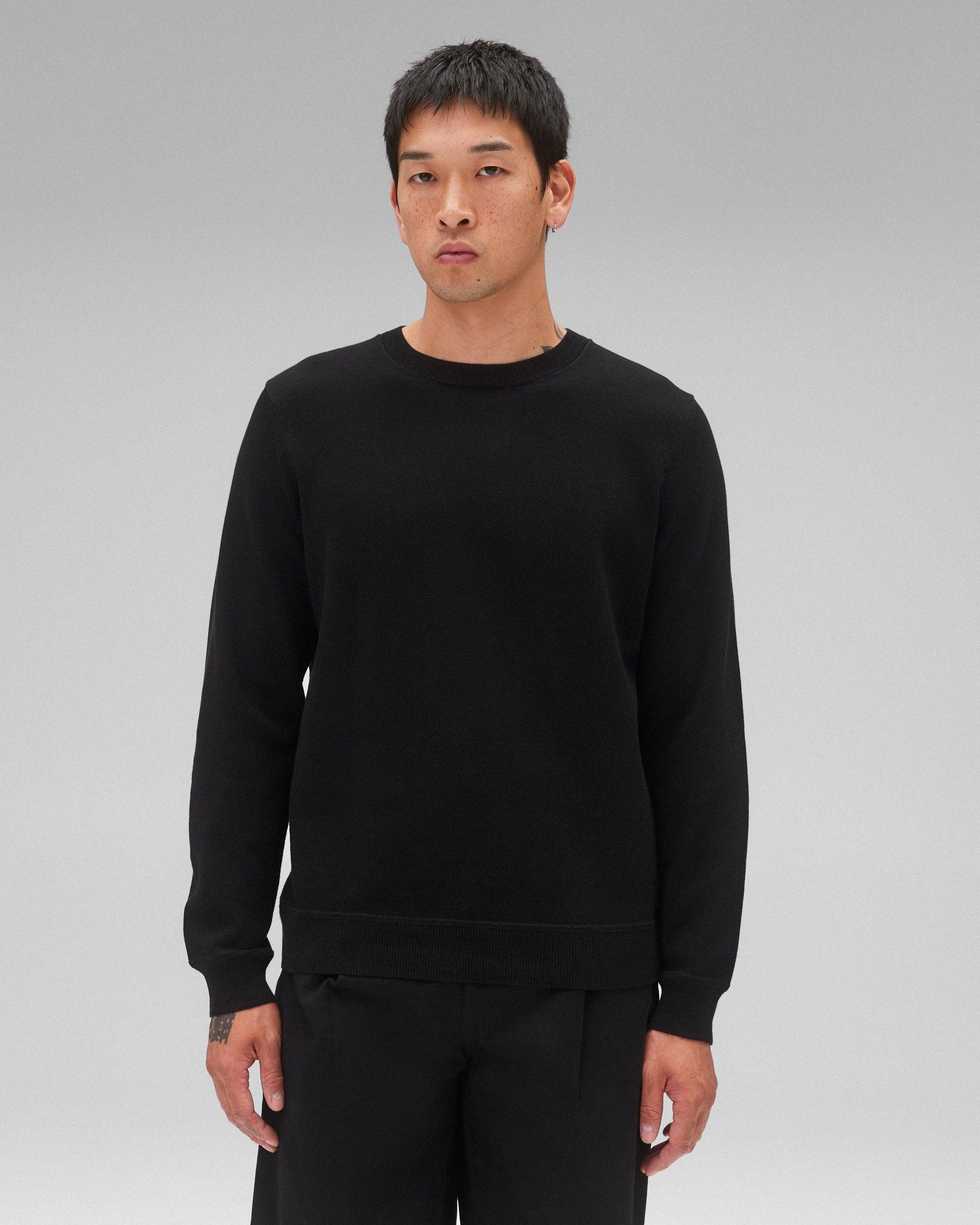 Supima Pique Ace Crewneck Male Product Image