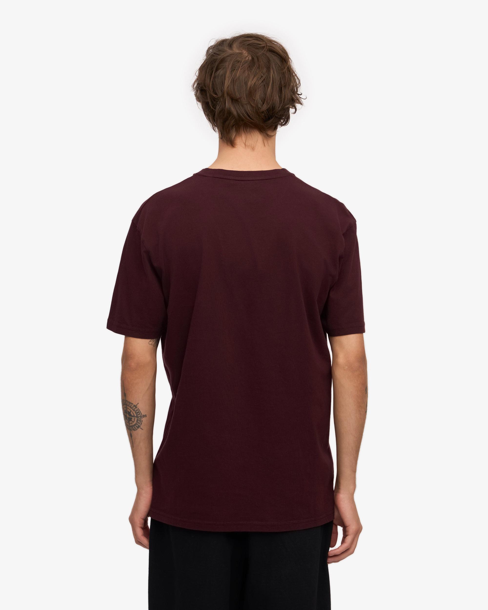 Classic Organic Tee - Oxblood Red Product Image