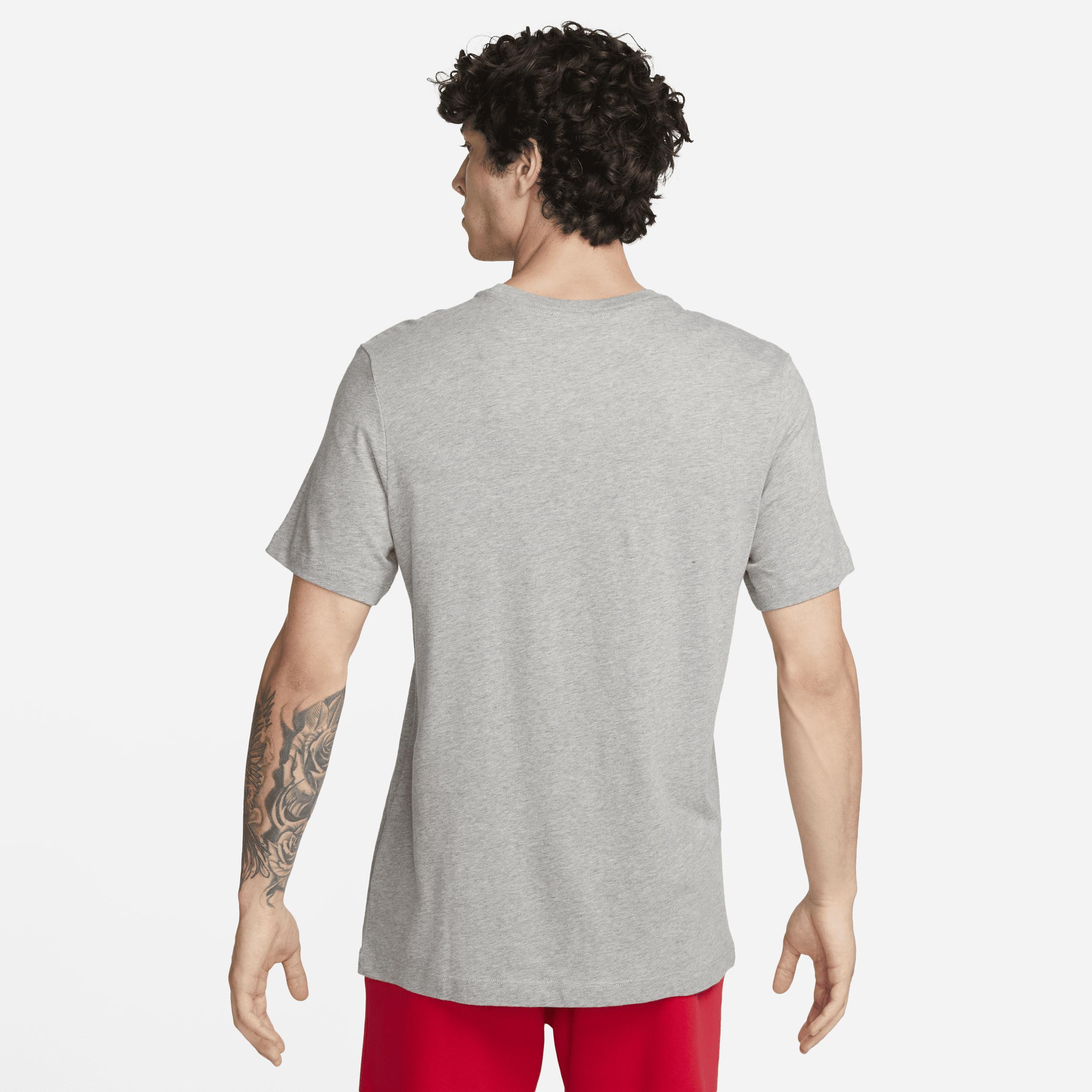 Men's Nike  Heather Gray Paris Saint-Germain Futura T-Shirt, Size: Medium, Psg Grey Product Image