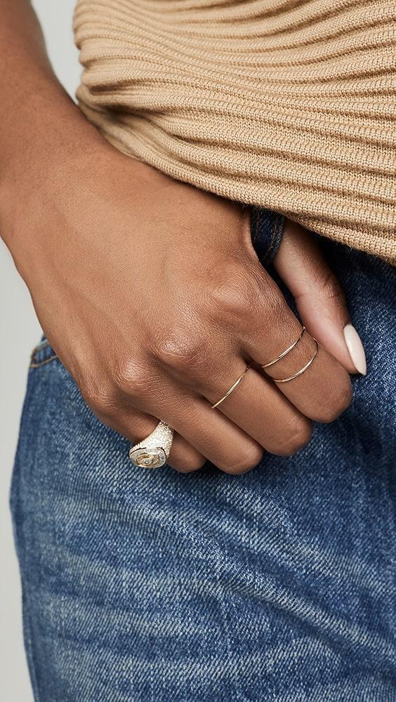 Ariel Gordon Jewelry 14k Paper Thin Rings | Shopbop Product Image
