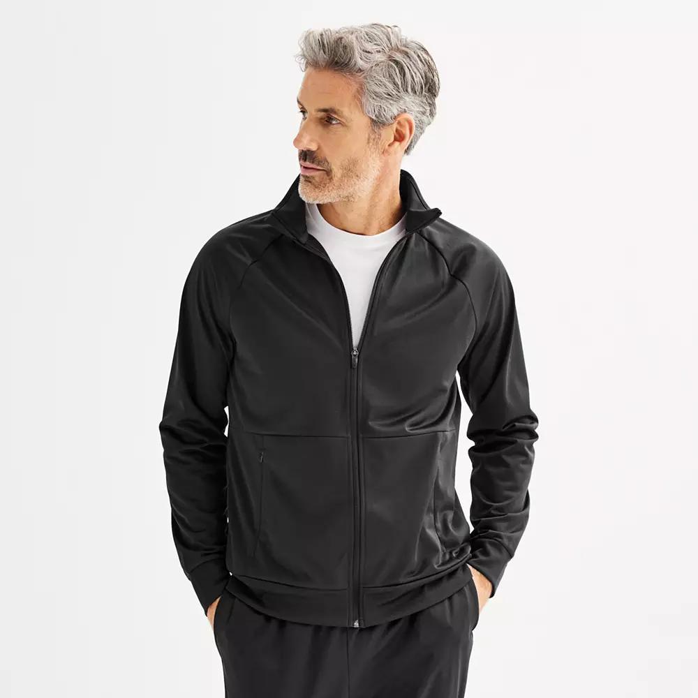 Men's Tek Gear® Track Jacket, Size: XXL, Hawk Gray Product Image