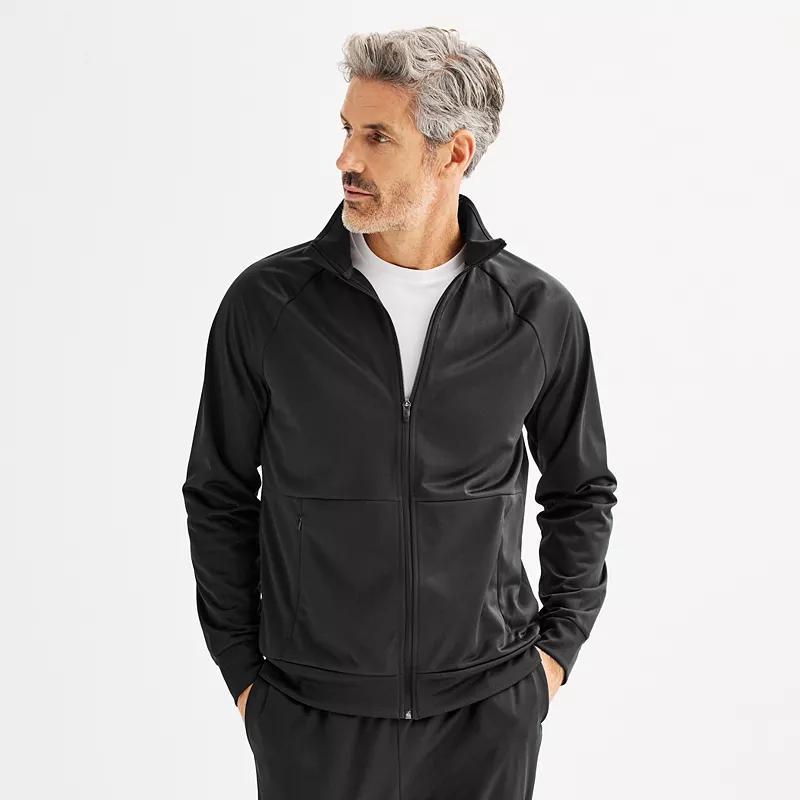 Men's Tek Gear® Track Jacket, Size: XXL, Hawk Gray Product Image
