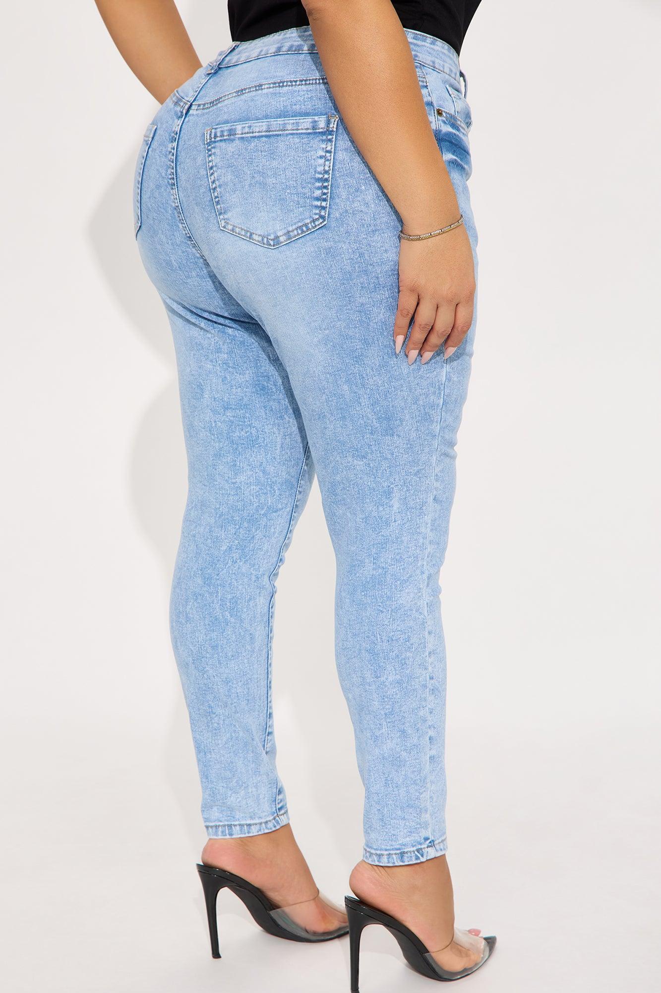 Yes To Heaven Stretch Skinny - Light Wash Product Image