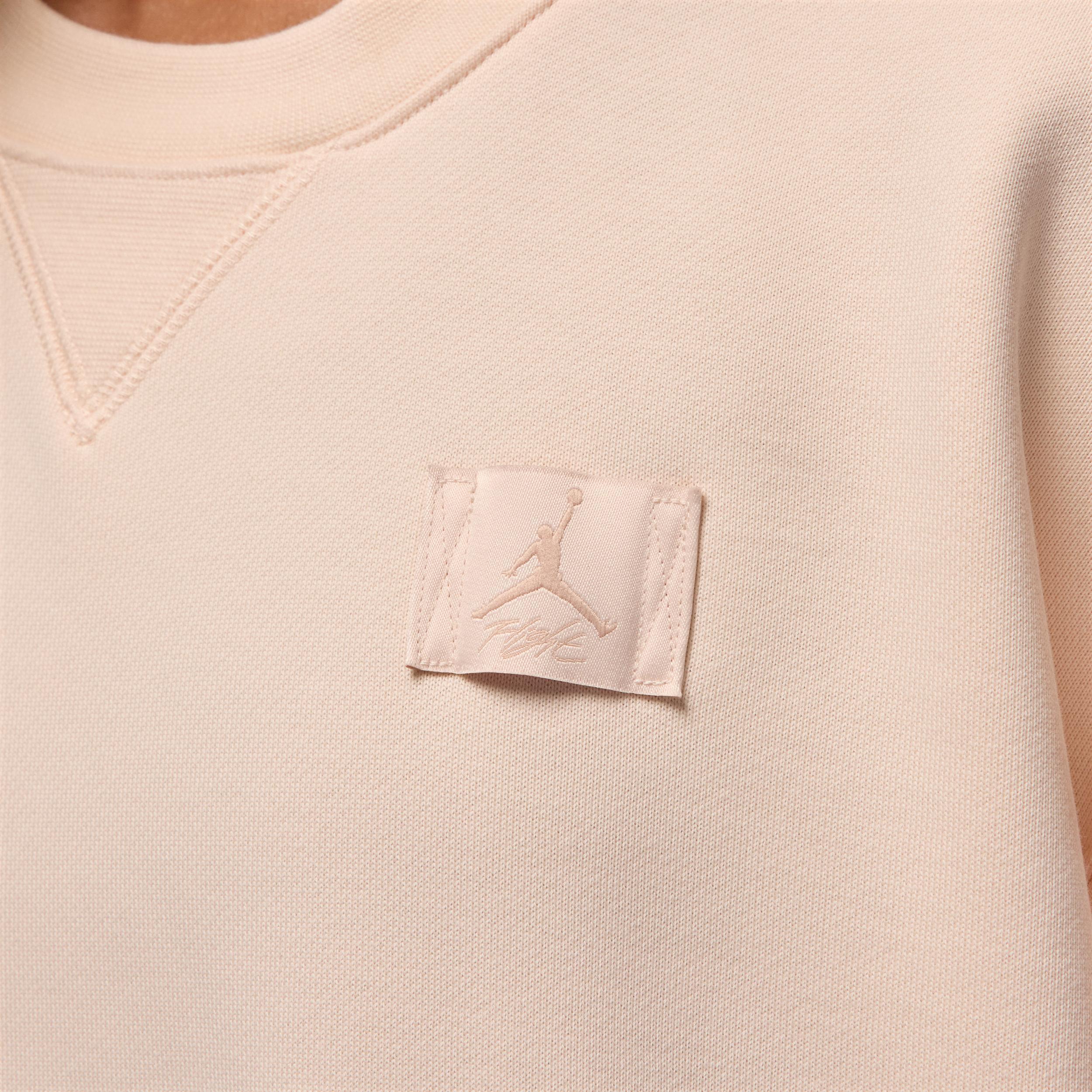 Women's Jordan Flight Fleece Crew-Neck Sweatshirt Product Image