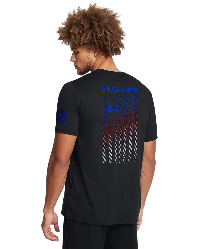 UA Freedom Flag Gradient Mens T-Shirt Product Image