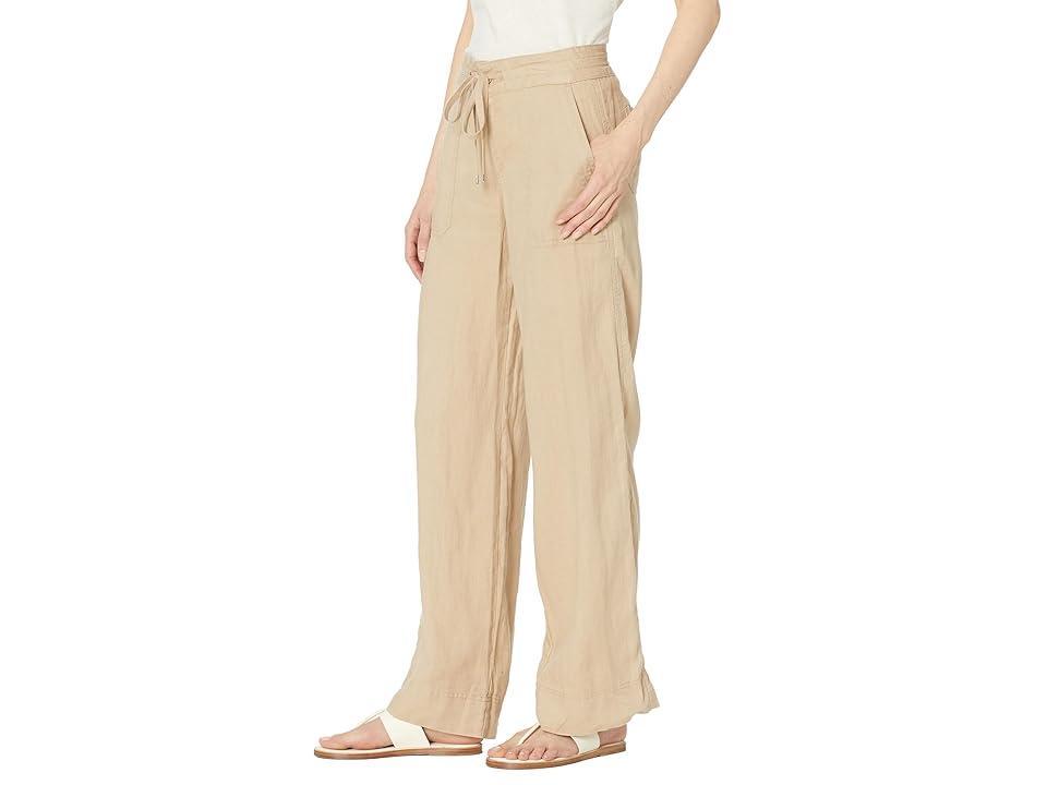 Lauren Ralph Lauren Wide Leg Linen Pants Product Image
