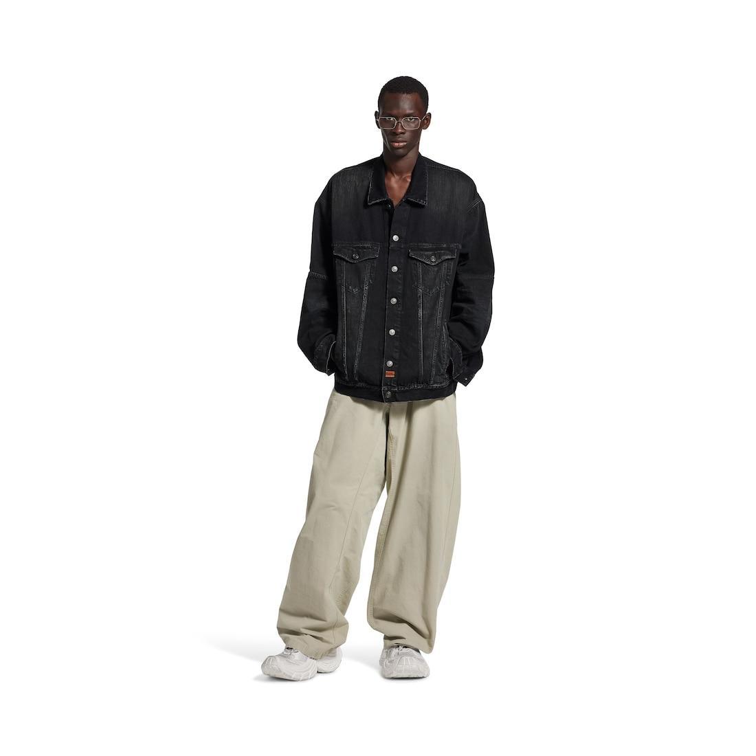 Men's Oversized Jacket in Midnight Blue Product Image
