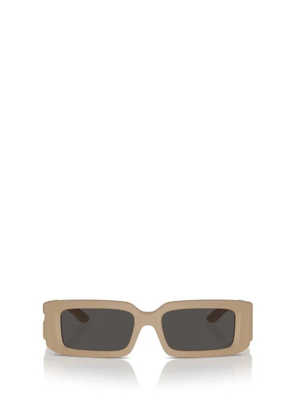 DOLCE & GABBANA Eyewear Rectangular Frame Sunglasses In Multi Product Image