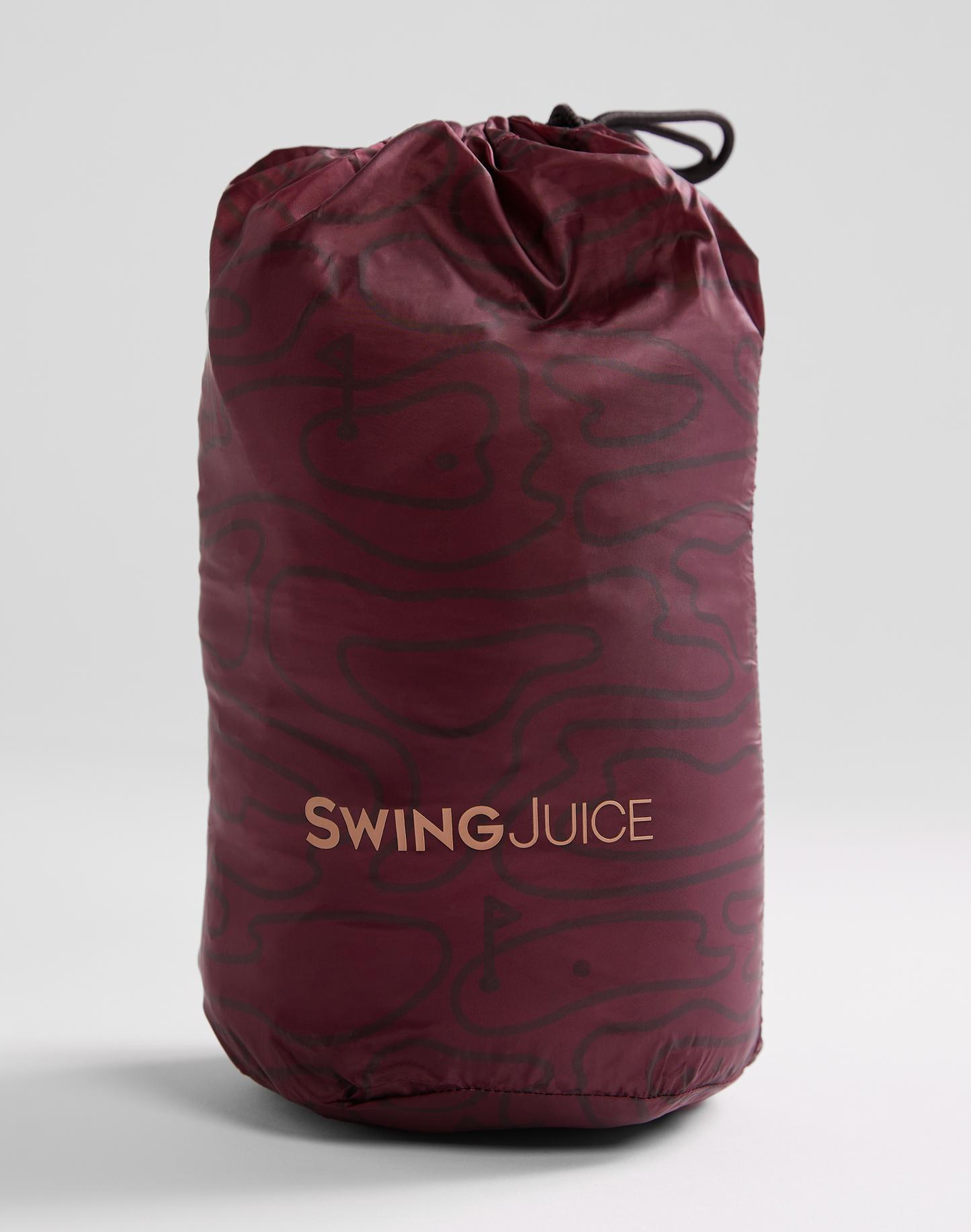 SwingJuice Golf Rhythmic Lines Men's Packable Puffer Vest Product Image